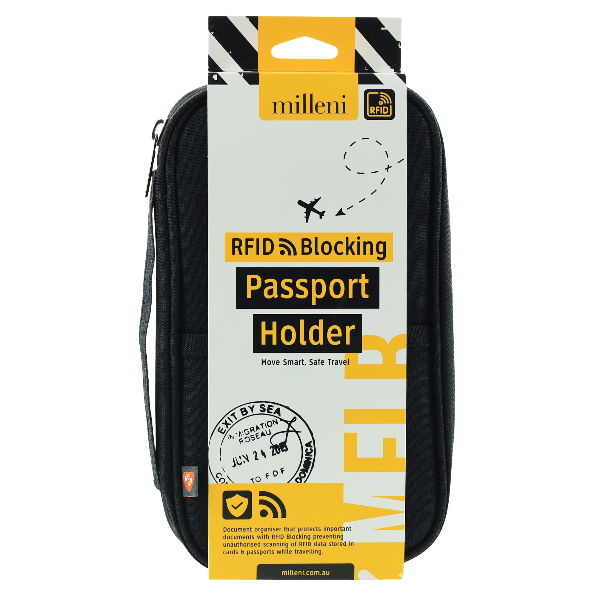 RFID Blocking Passport Holder