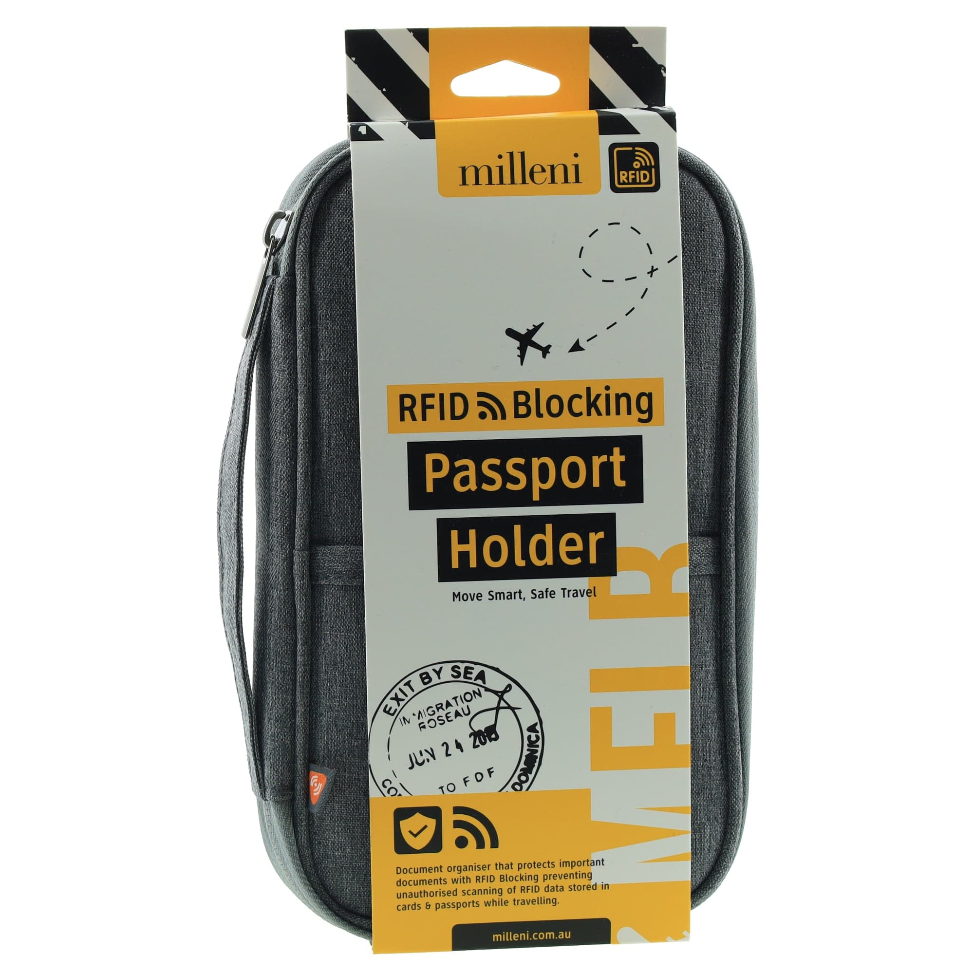 RFID Blocking Passport Holder
