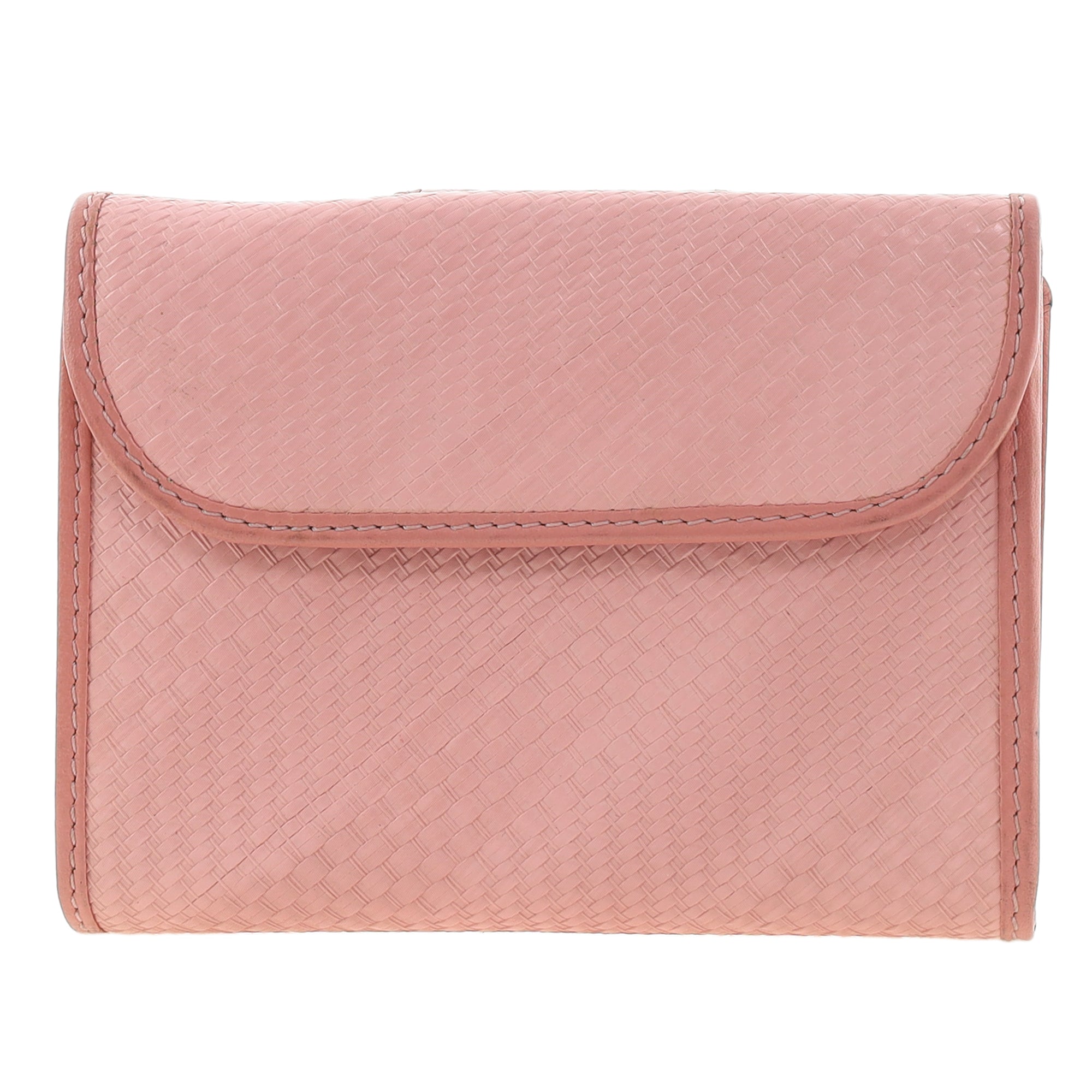 Pierre Cardin Genuine Leather Ladies Tri-Fold Wallet in Pink