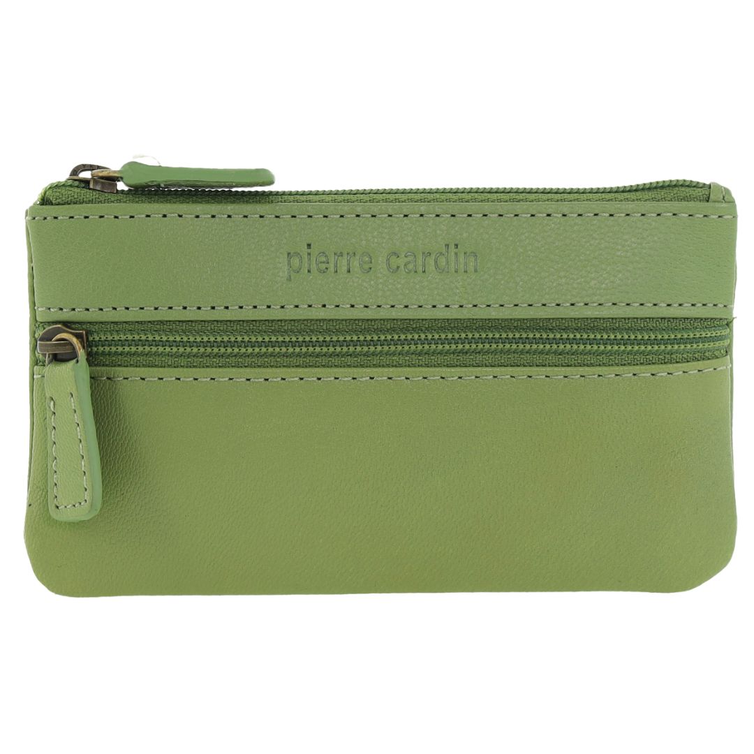 Pierre Cardin Leather Coin Purse/Key Holder