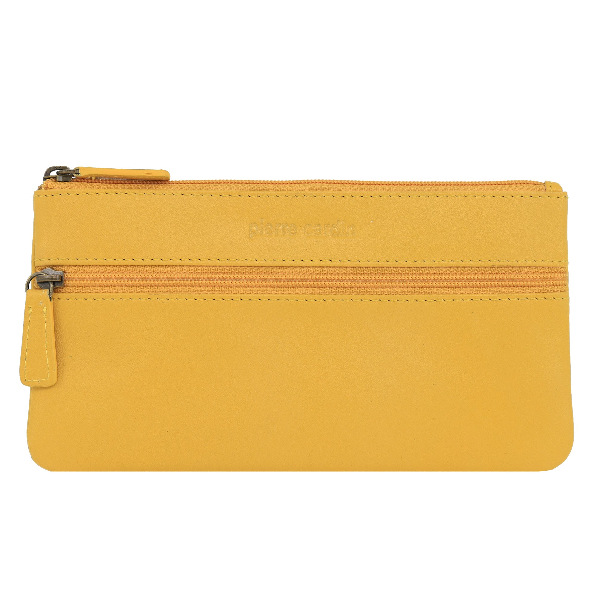 Pierre Cardin Leather Coin Purse/Phone Wallet Case