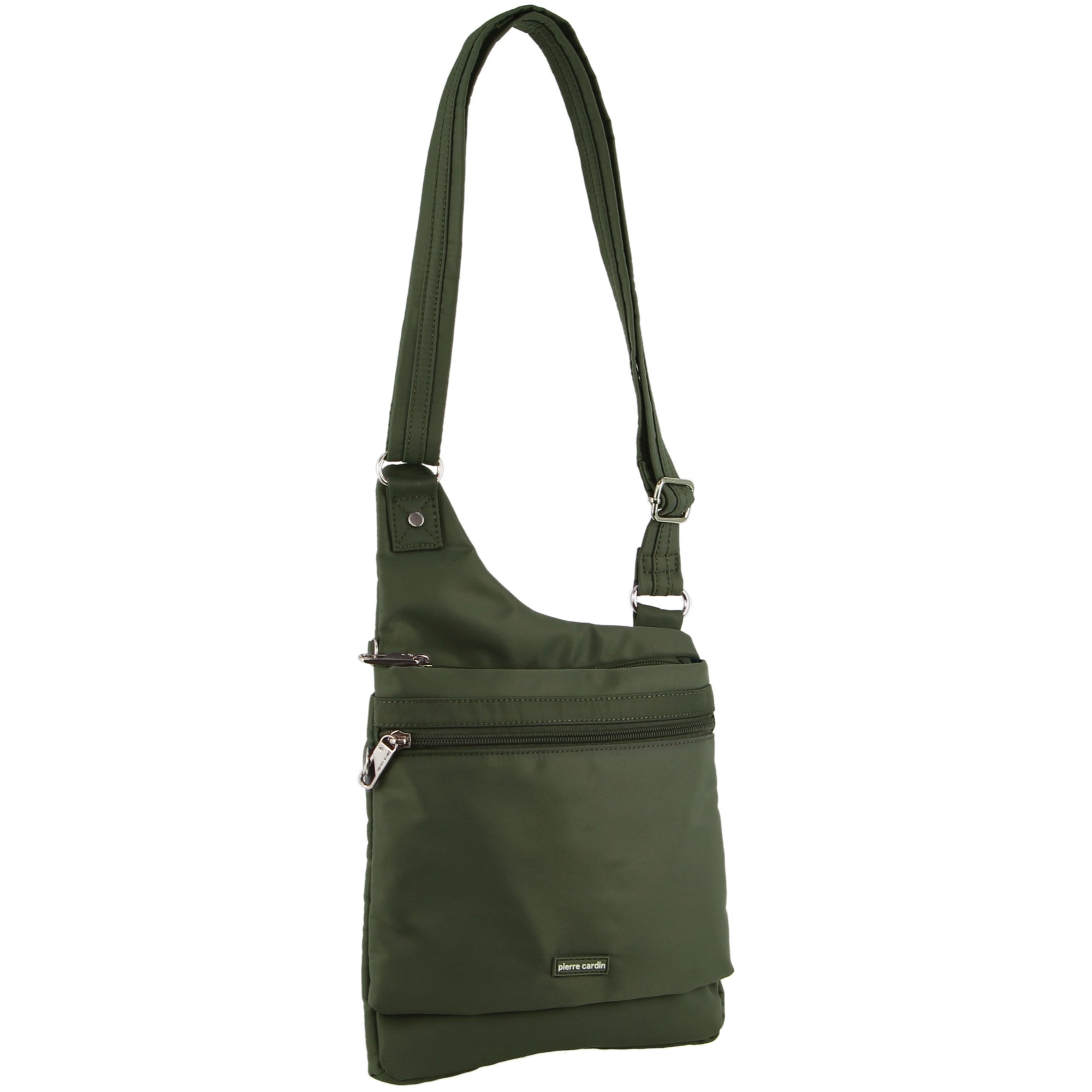 Pierre Cardin Nylon Anti-Theft Cross Body Bag