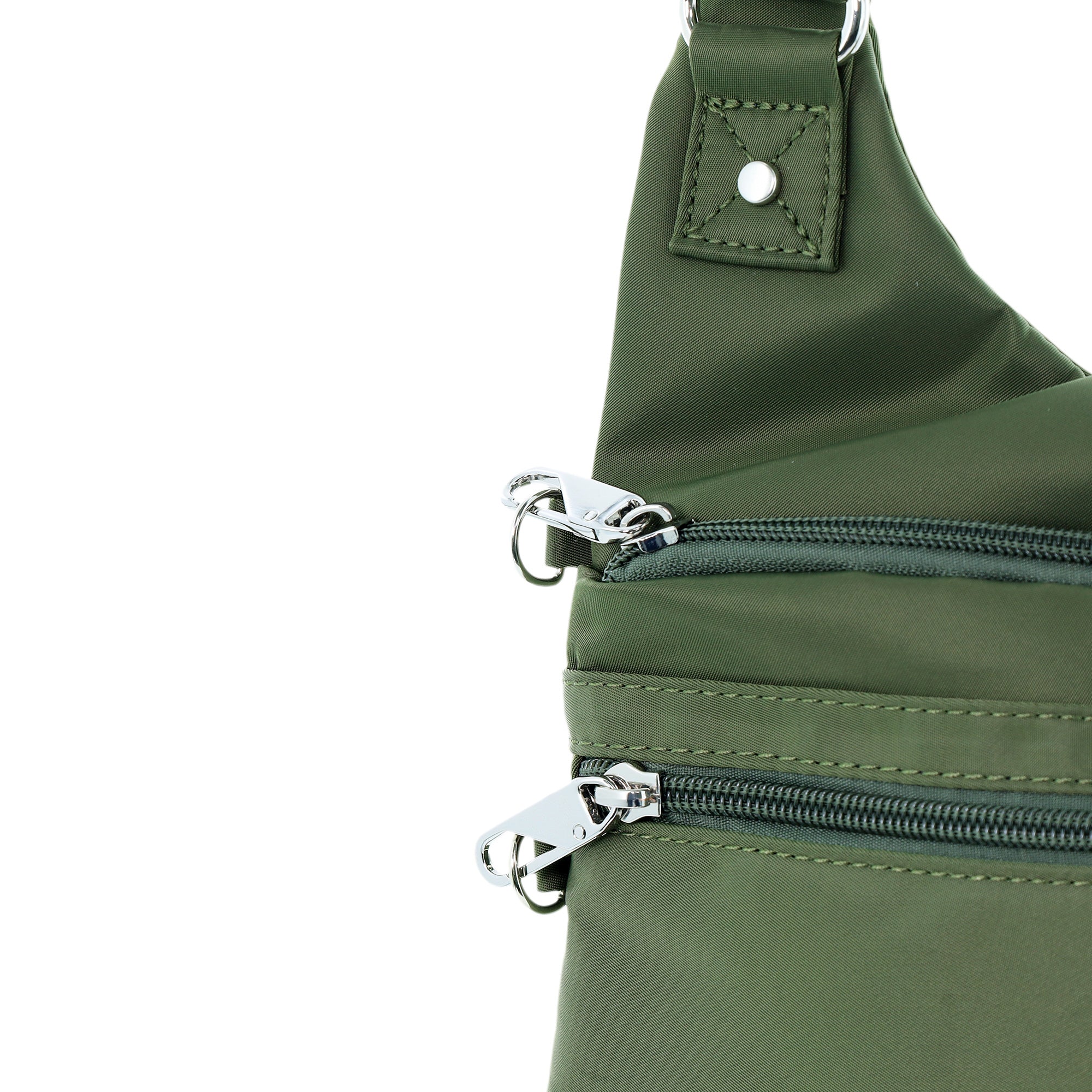 Pierre Cardin Nylon Anti-Theft Cross Body Bag