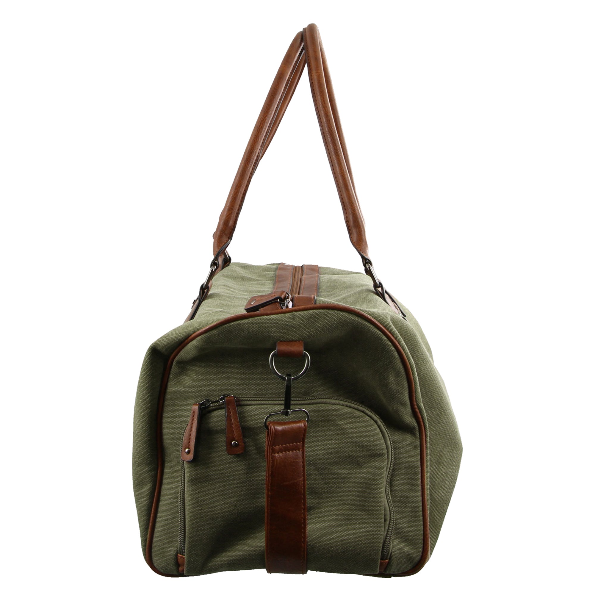Pierre Cardin Canvas Overnight Duffle Bag