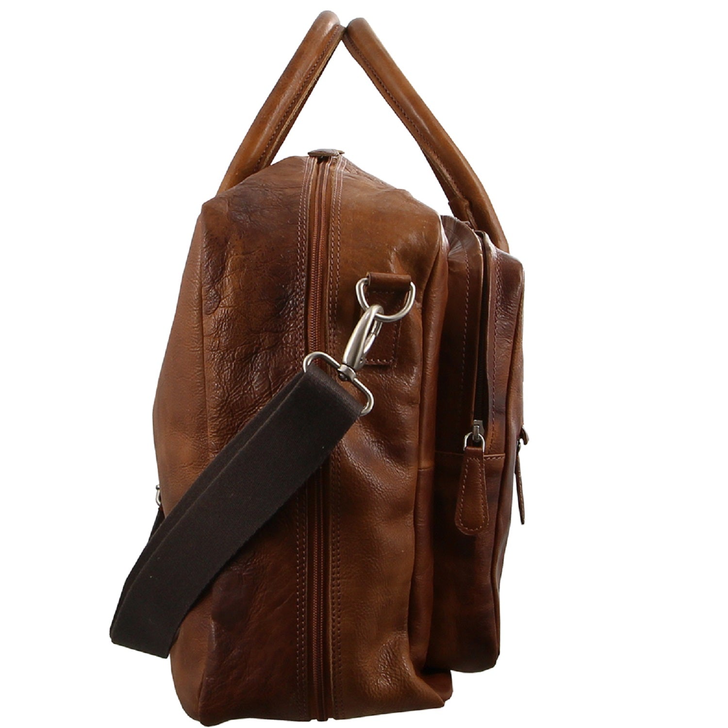 Pierre Cardin Rustic Leather Business Bag