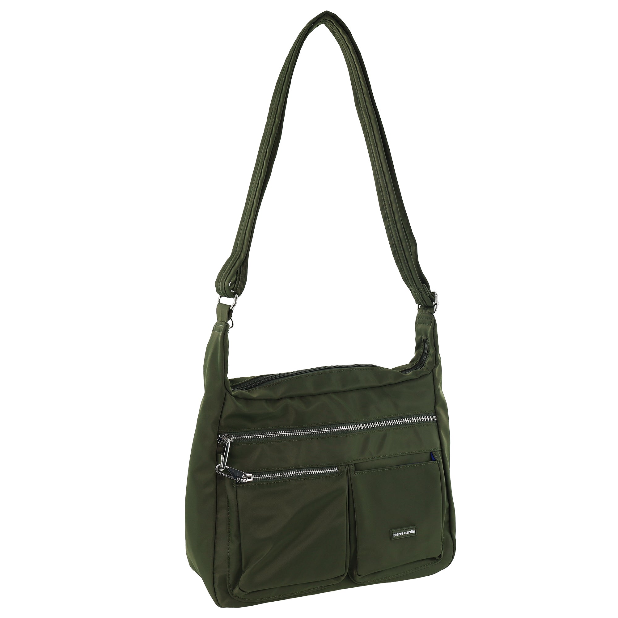 Pierre Cardin Nylon Anti-Theft Cross Body Bag