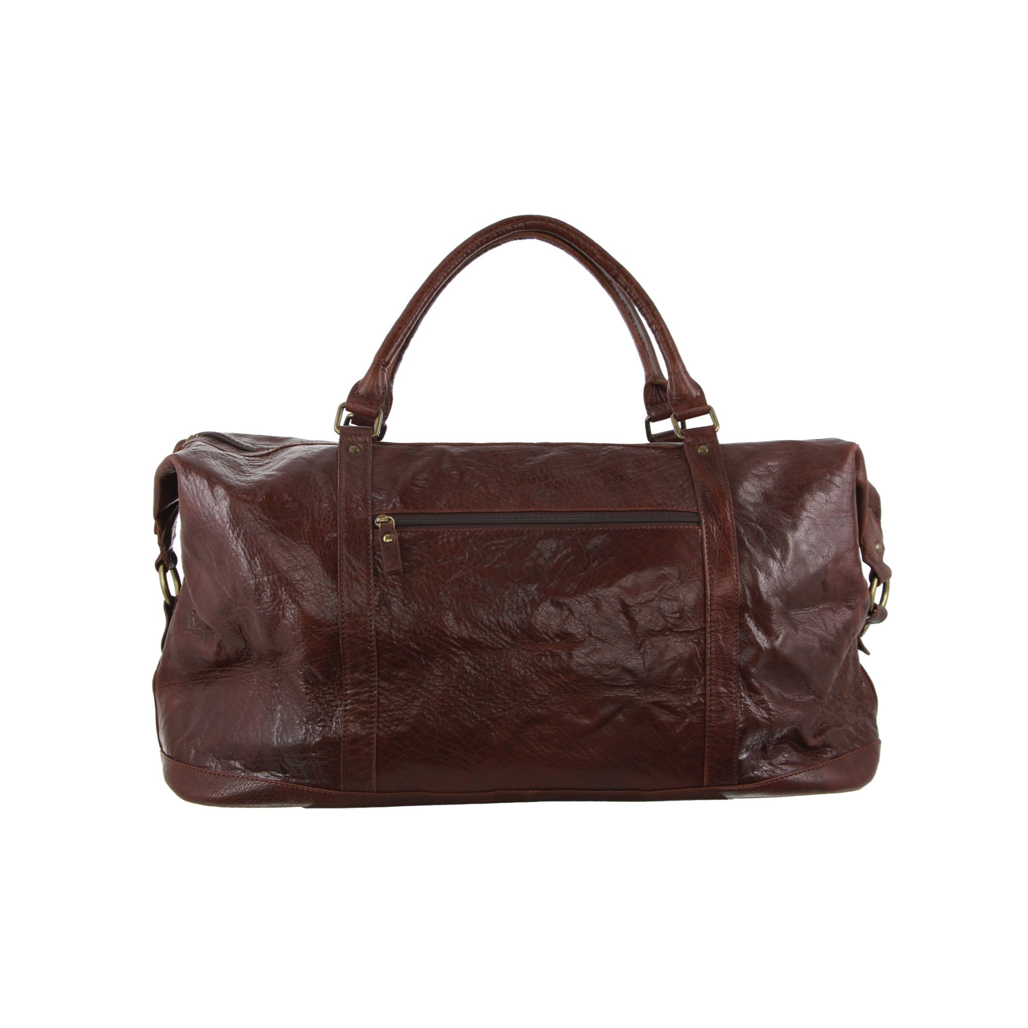 Pierre Cardin Rustic Leather Business/Overnight Bag