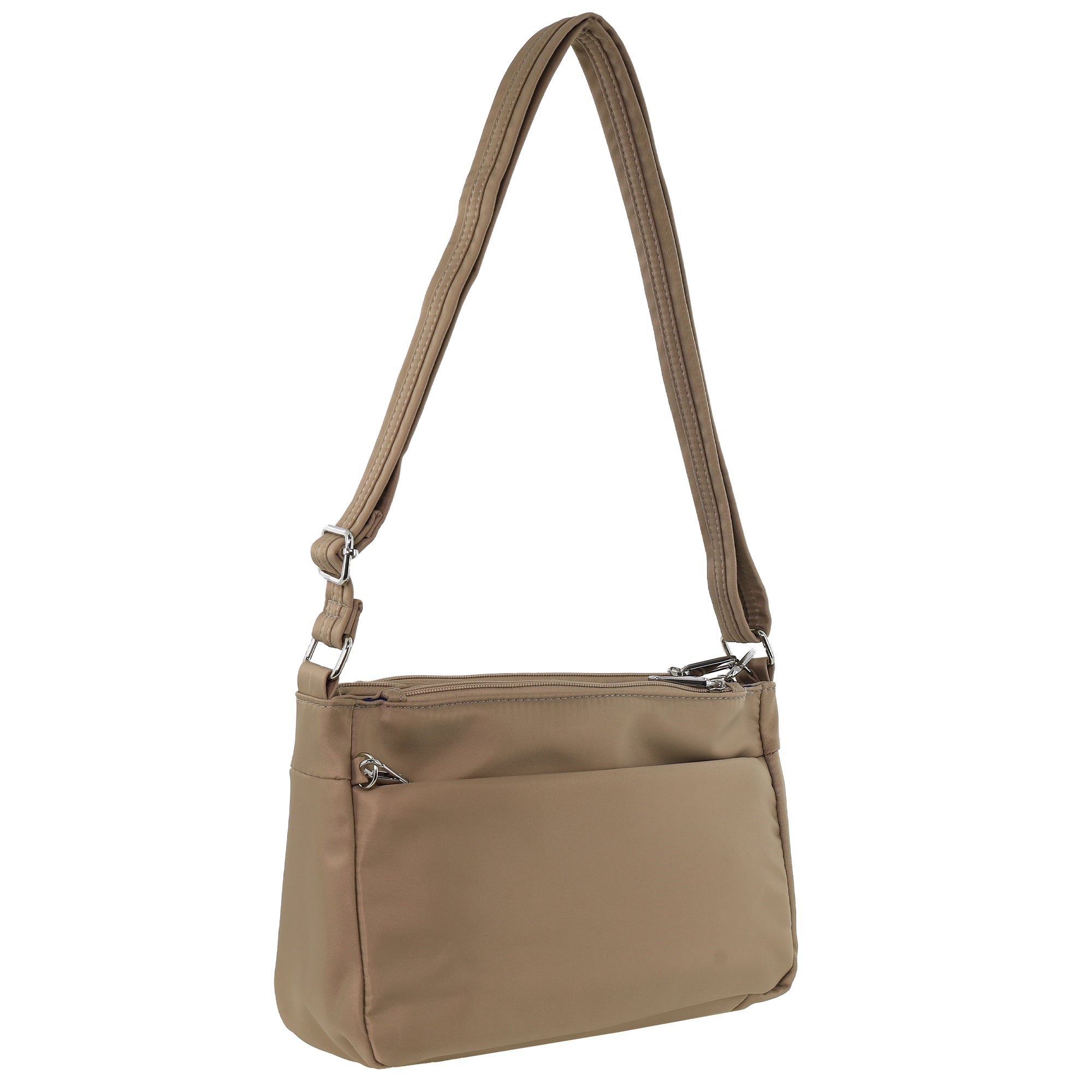 Pierre Cardin Nylon Anti-Theft Cross Body Bag