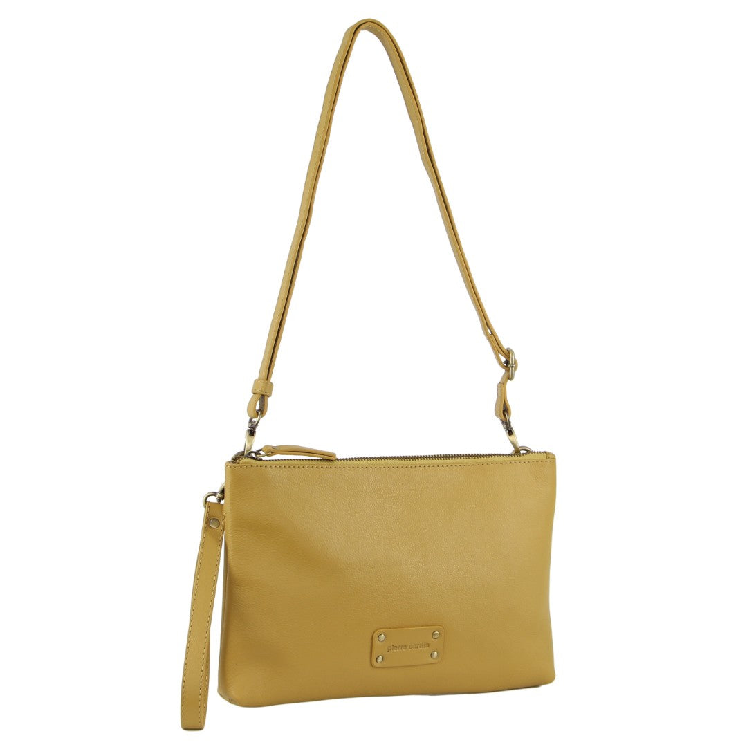 Pierre Cardin Vintage Leather Multiway Crossbody Bag/Clutch