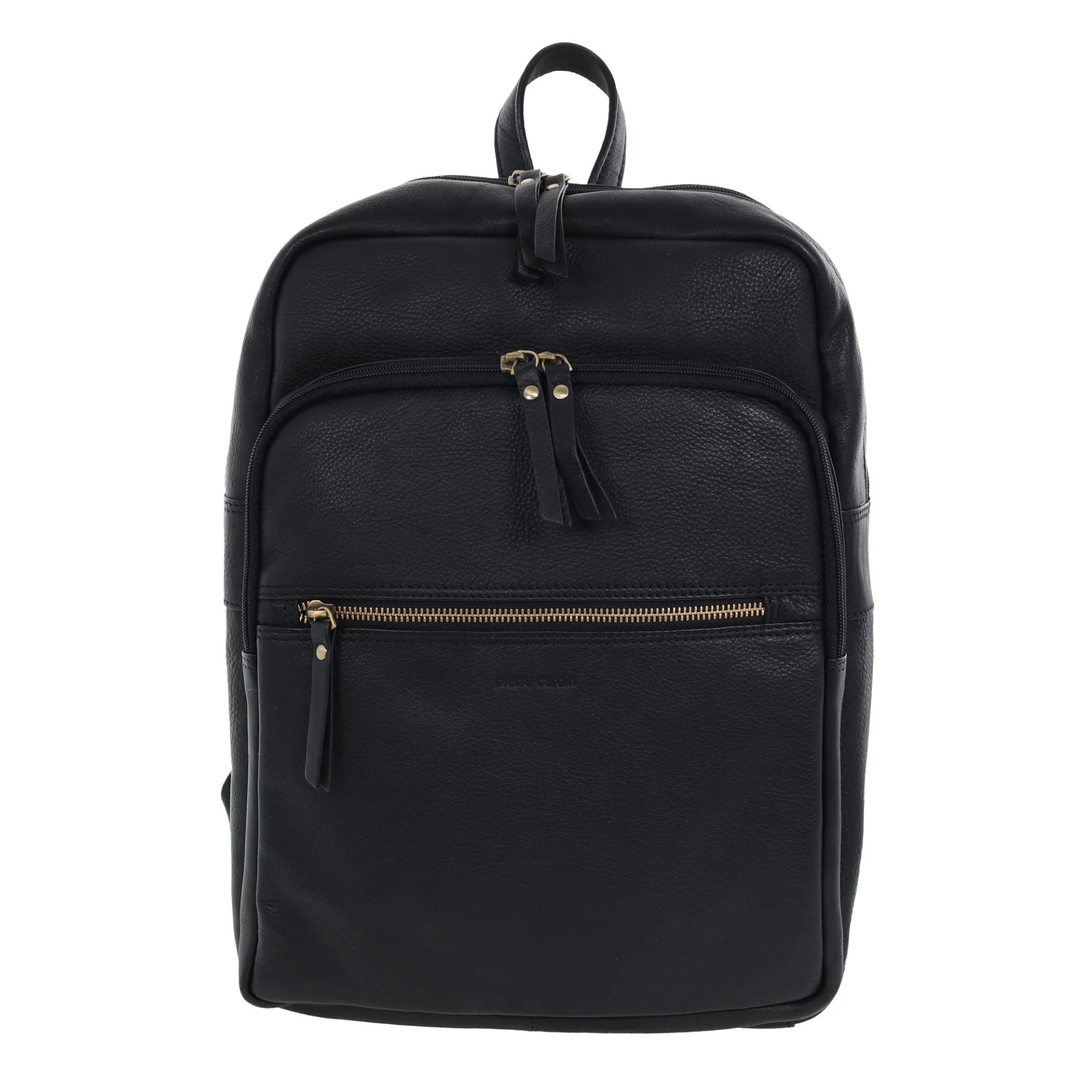 Pierre Cardin Vintage Leather Laptop Backpack