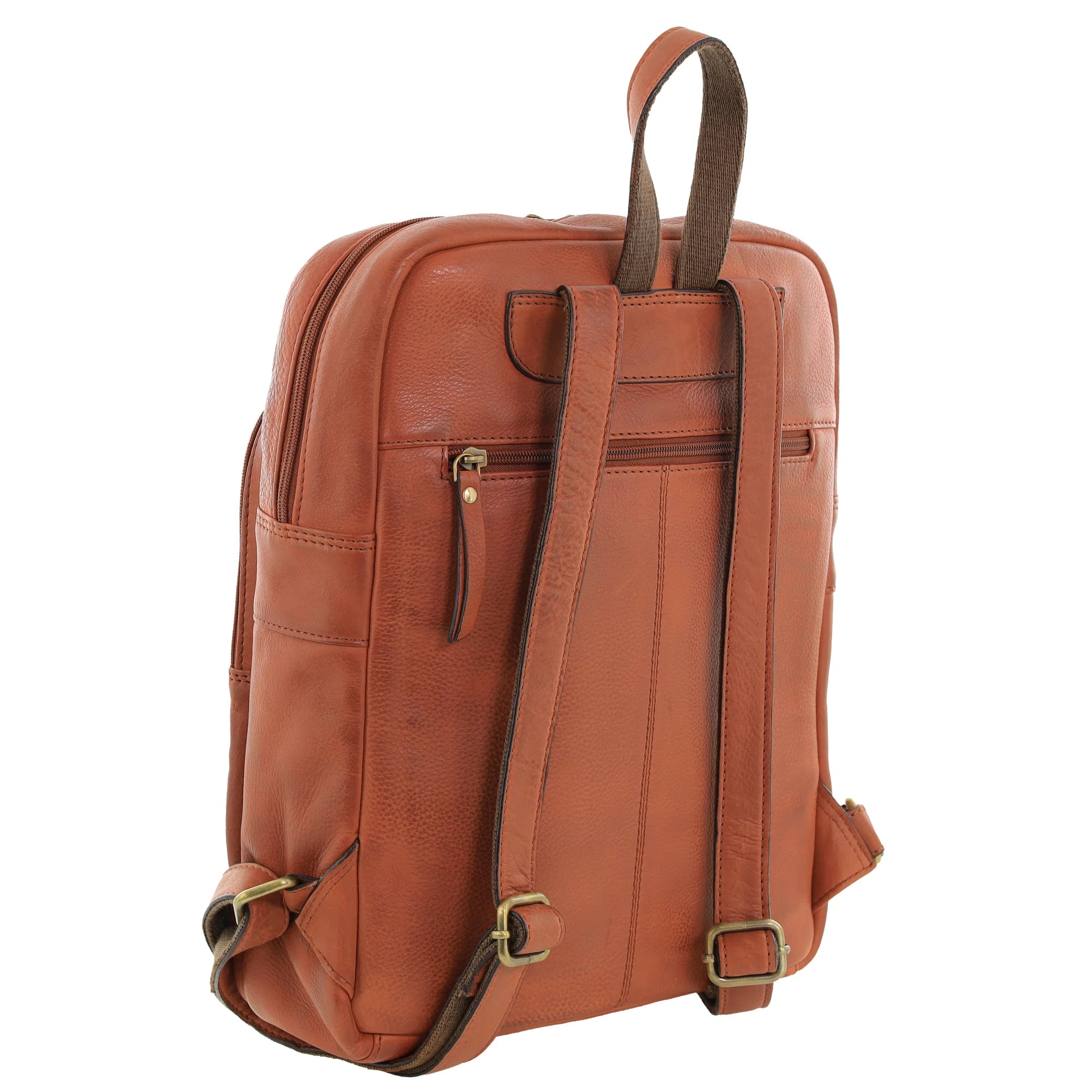 Pierre Cardin Vintage Leather Laptop Backpack
