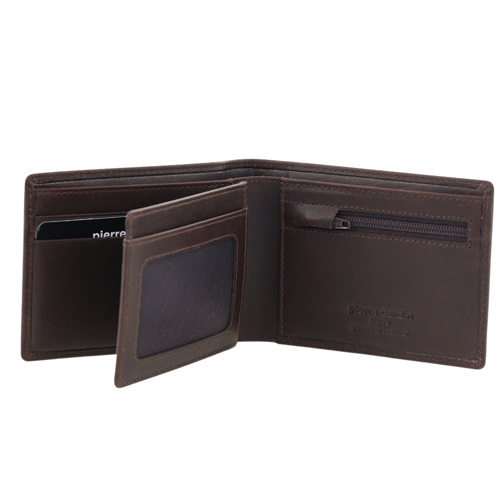 Pierre Cardin Leather Men's Bi-Fold Wallet