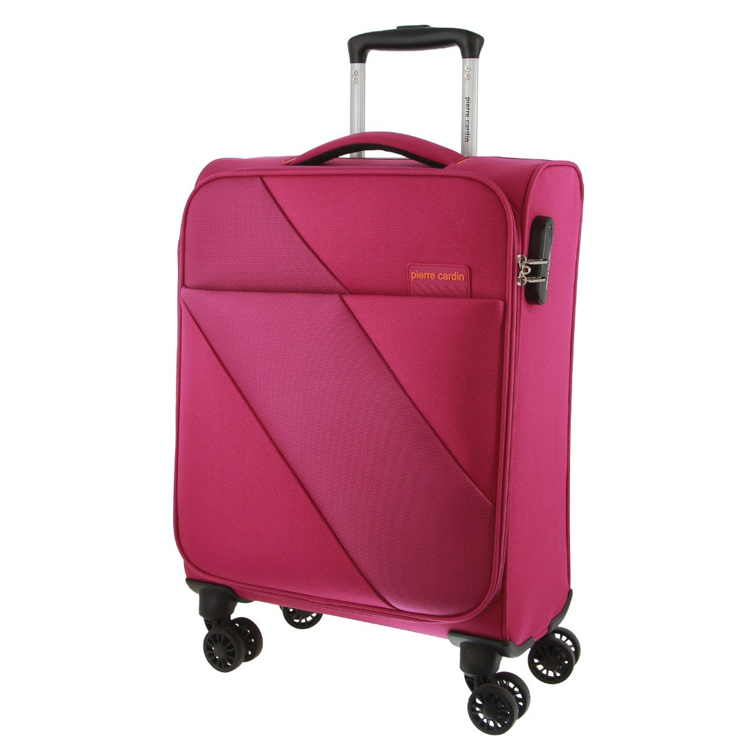 Pierre Cardin 55cm CABIN SoftShell Suitcase