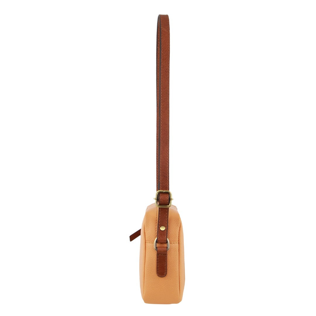 Pierre Cardin Leather Classic Square Crossbody Bag
