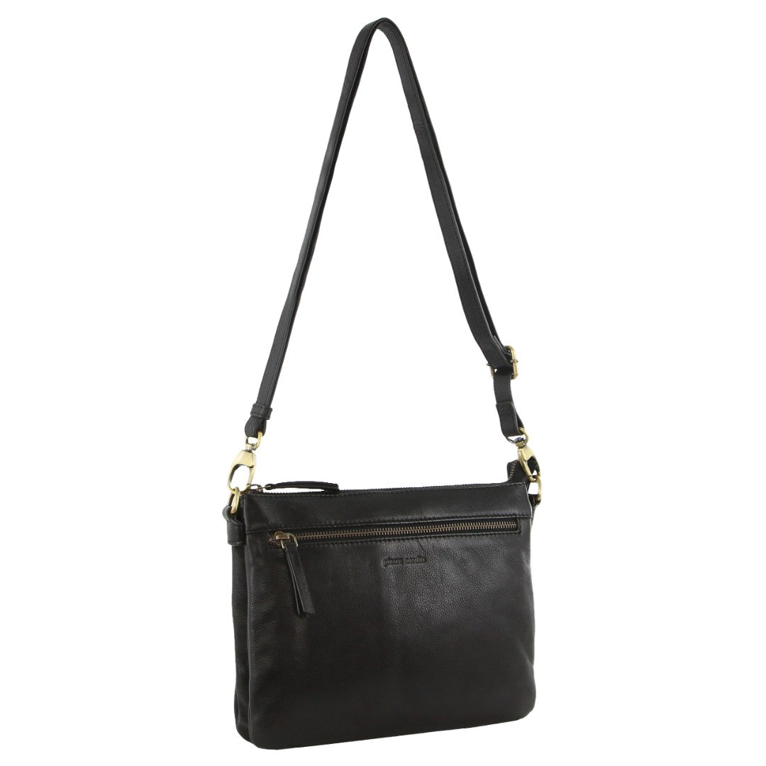 Pierre Cardin Leather Crossbody Bag