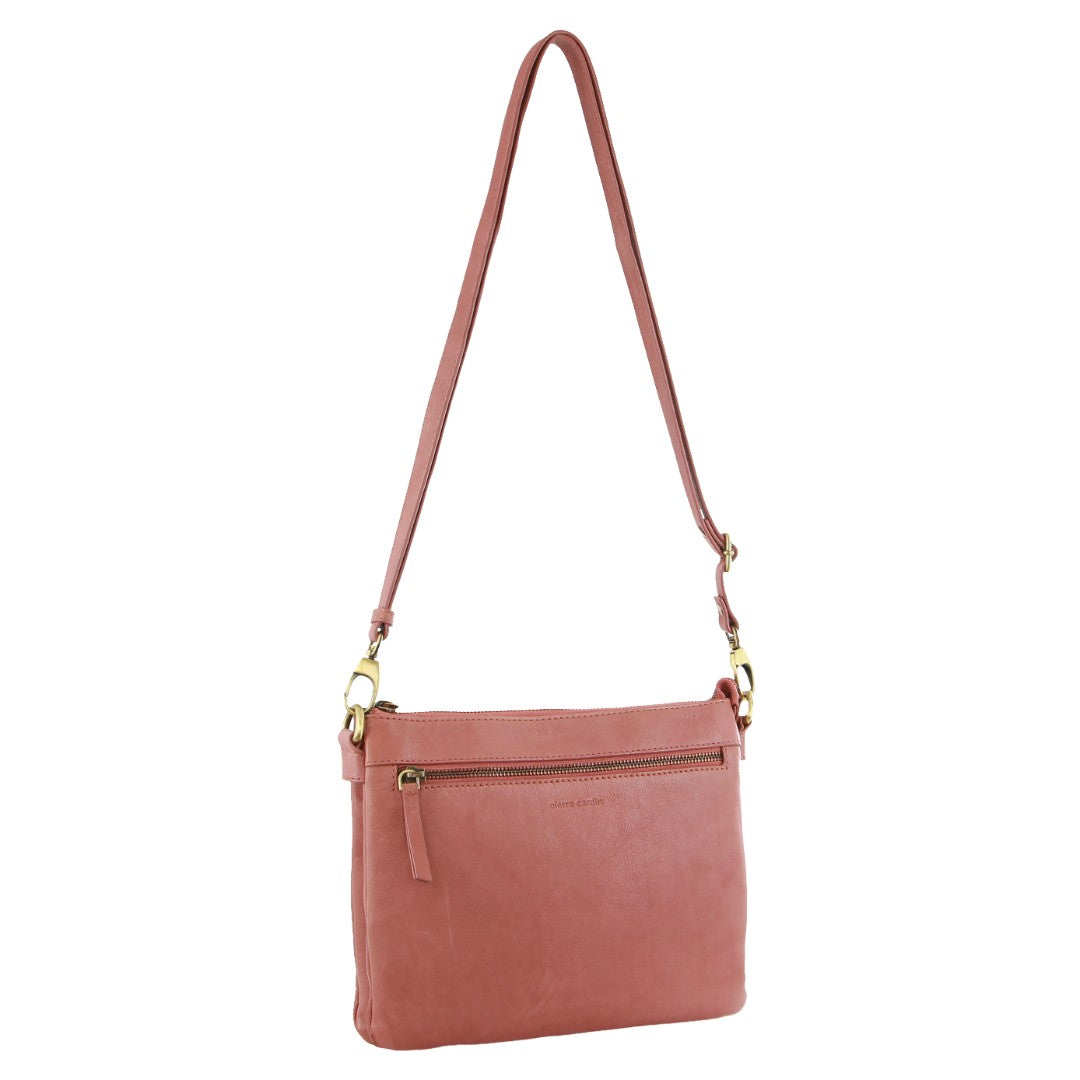 Pierre Cardin Leather Crossbody Bag