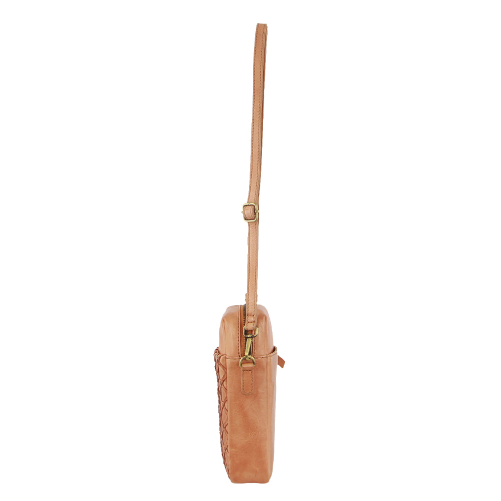 Pierre Cardin Leather Embossed Phone Crossbody Bag