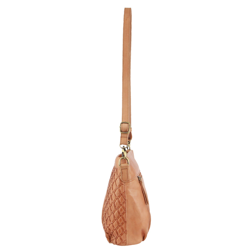 Pierre Cardin Leather Embossed Crossbody Bag