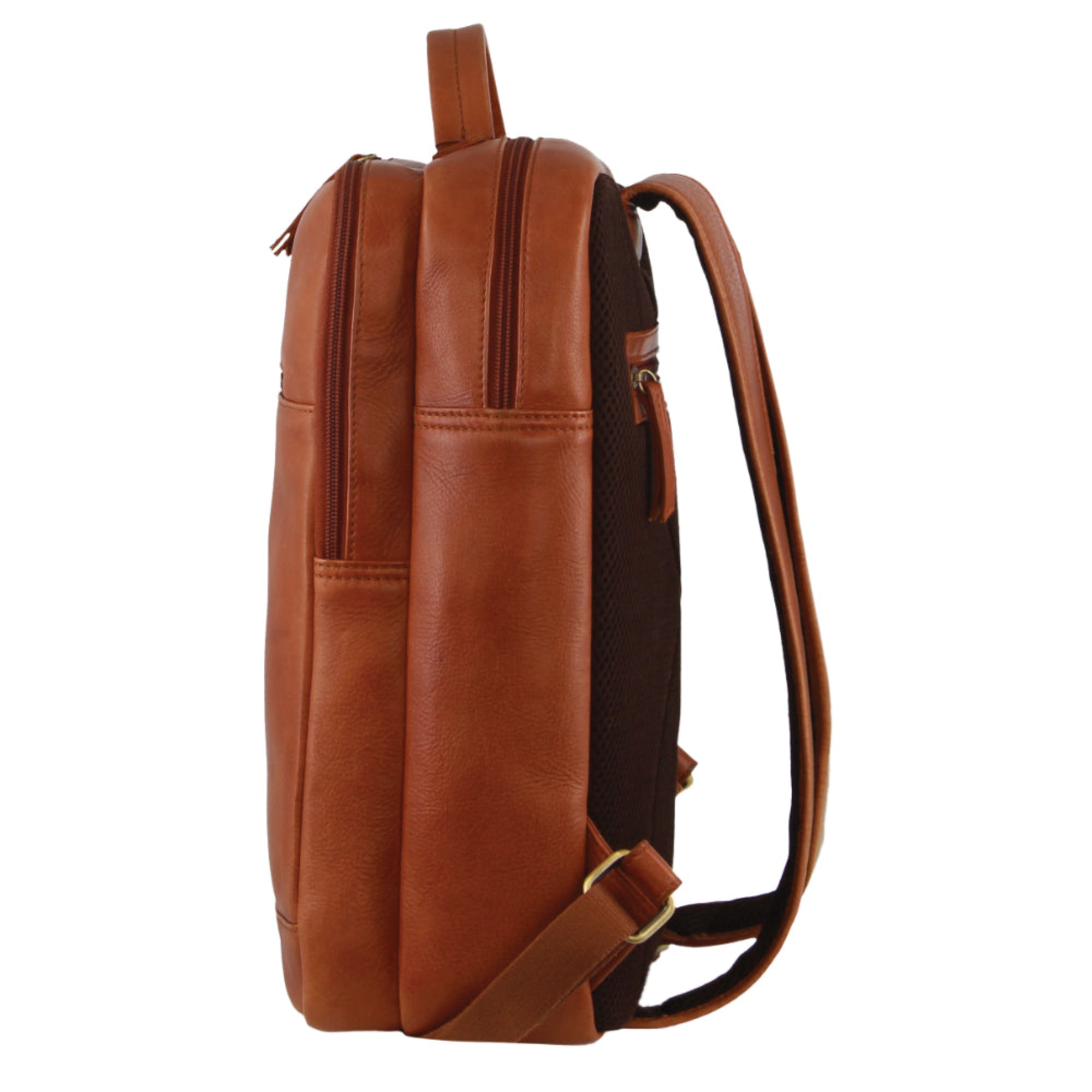 Pierre Cardin Leather Business/Laptop Backpack