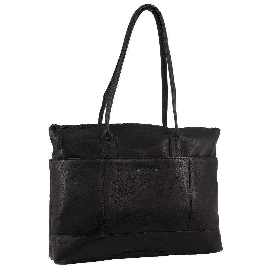 Pierre Cardin Leather Unisex Computer Bag
