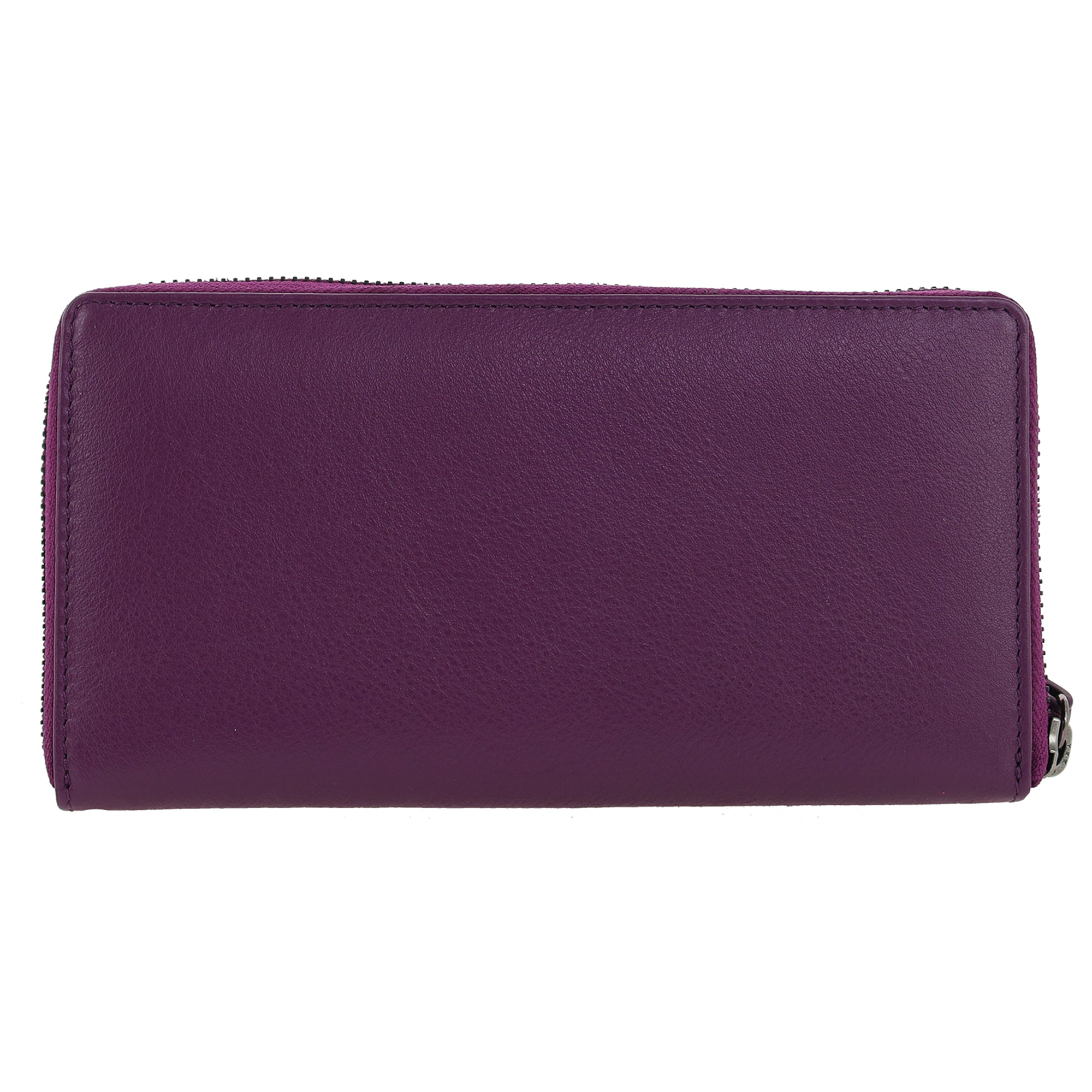 Pierre Cardin Women's Leather Zip around wallet w/ Wristlet