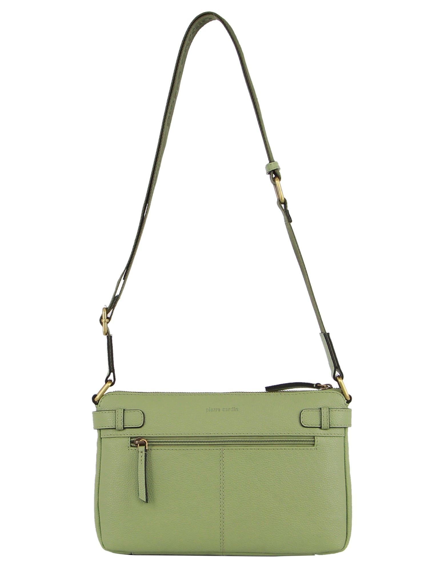 Pierre Cardin Ladies Leather Webbing Strap Handbag