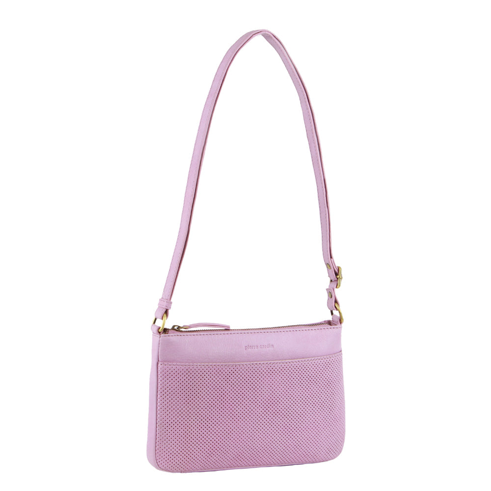 Pierre Cardin Leather Textured Crossbody Bag