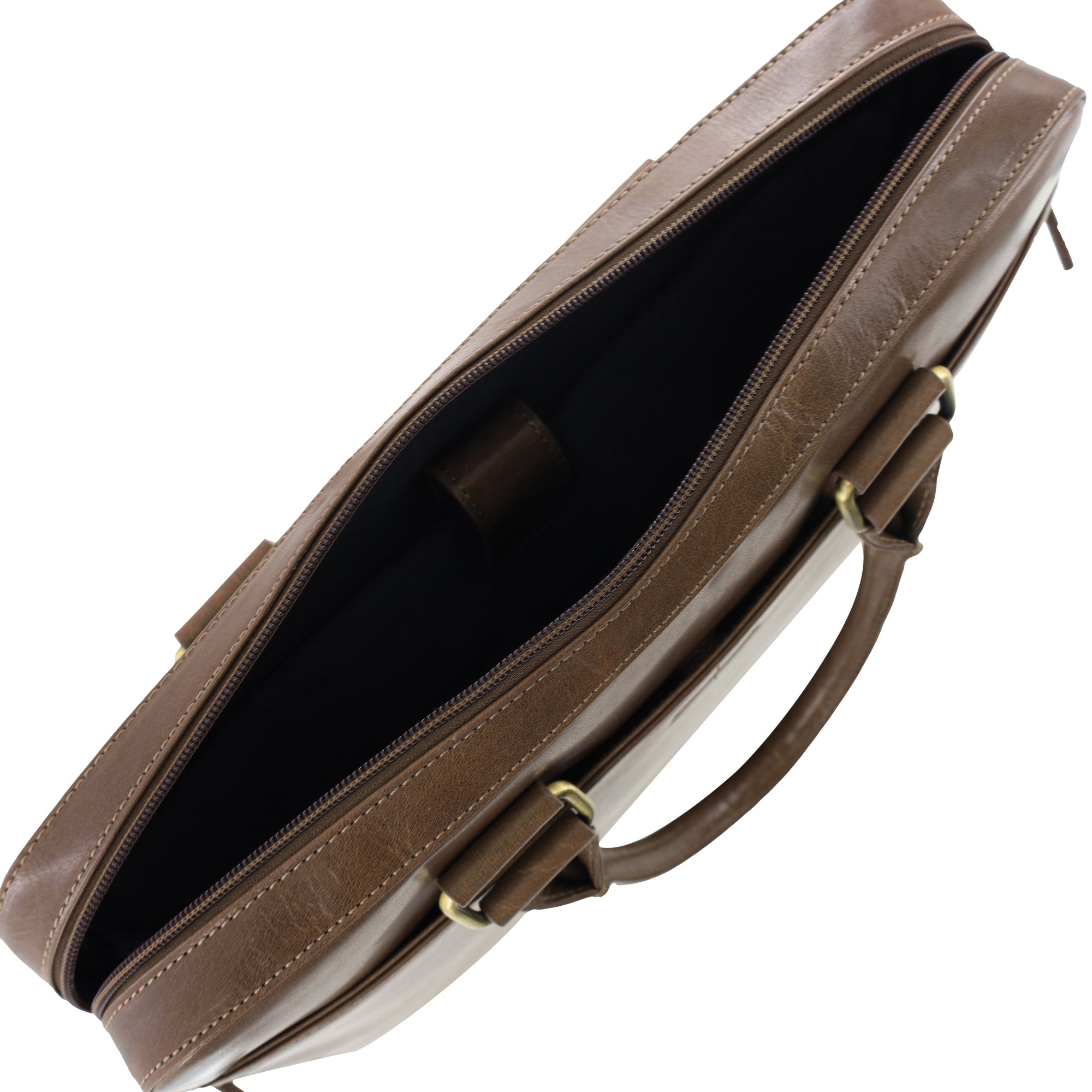 Pierre Cardin Men's Leather Business Satchel Bag