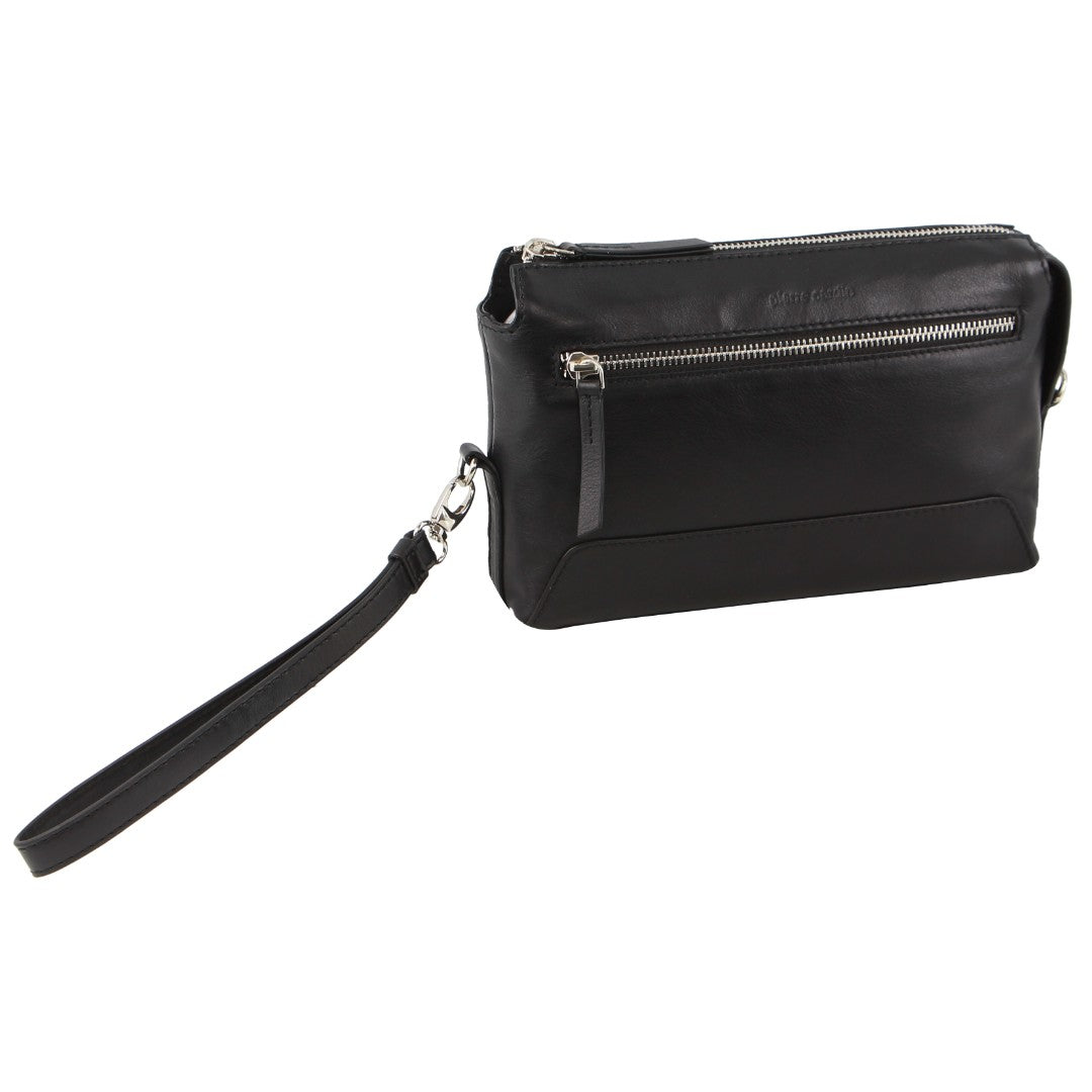 Pierre Cardin Men's Leather Organiser Bag
