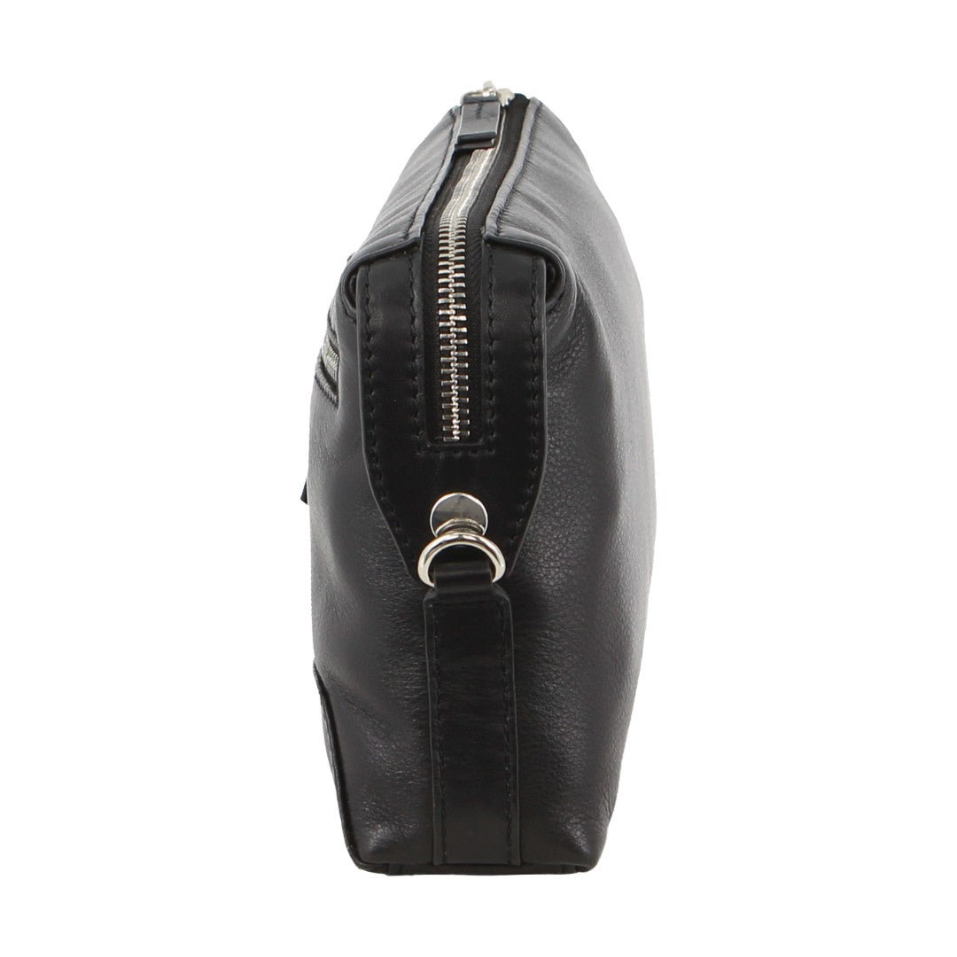 Pierre Cardin Men's Leather Organiser Bag