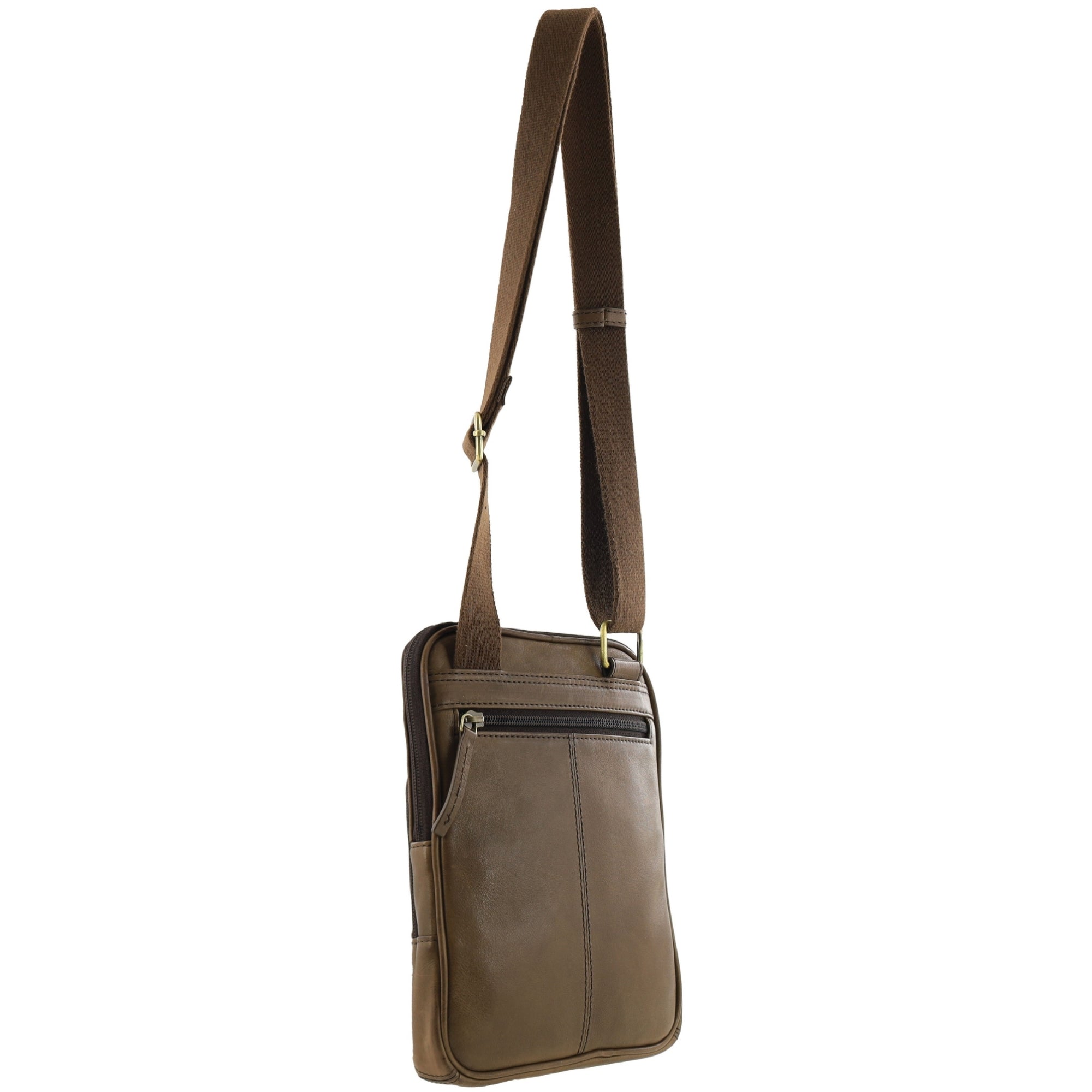 Pierre Cardin Men's Leather Casual Crossbody Bag