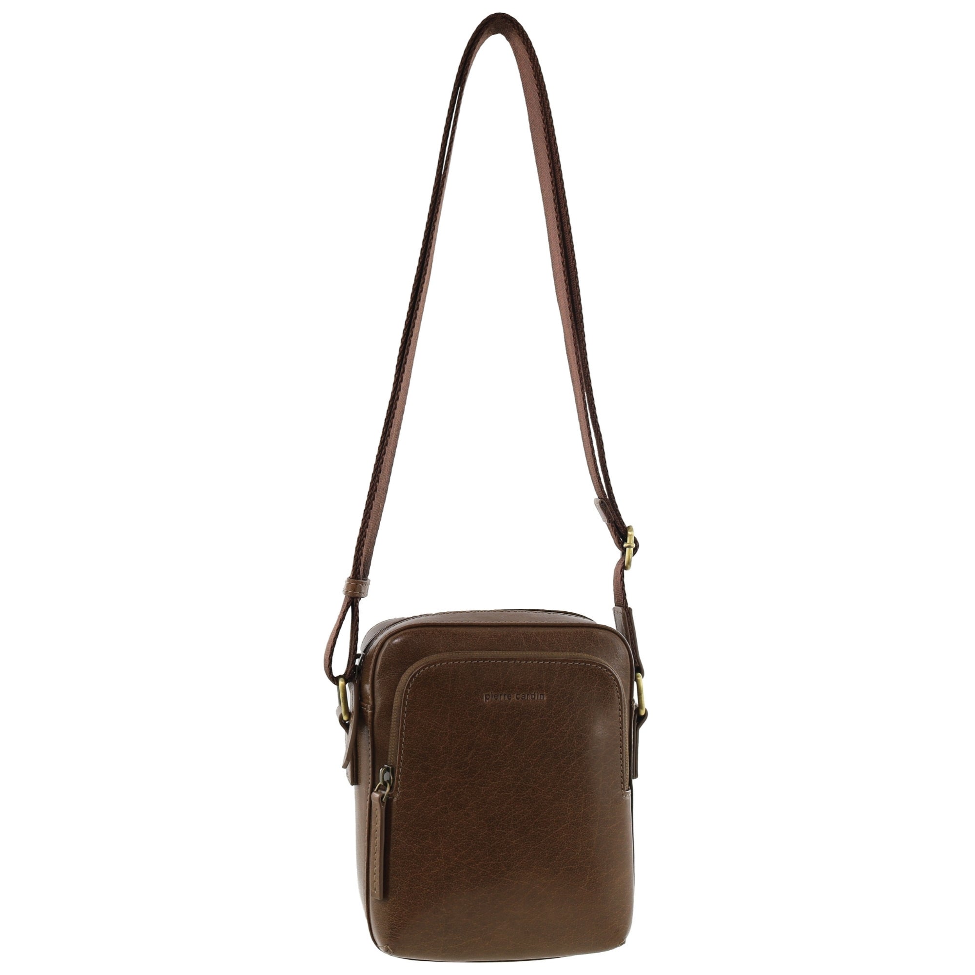 Pierre Cardin Men's Leather Classic Crossbody Bag