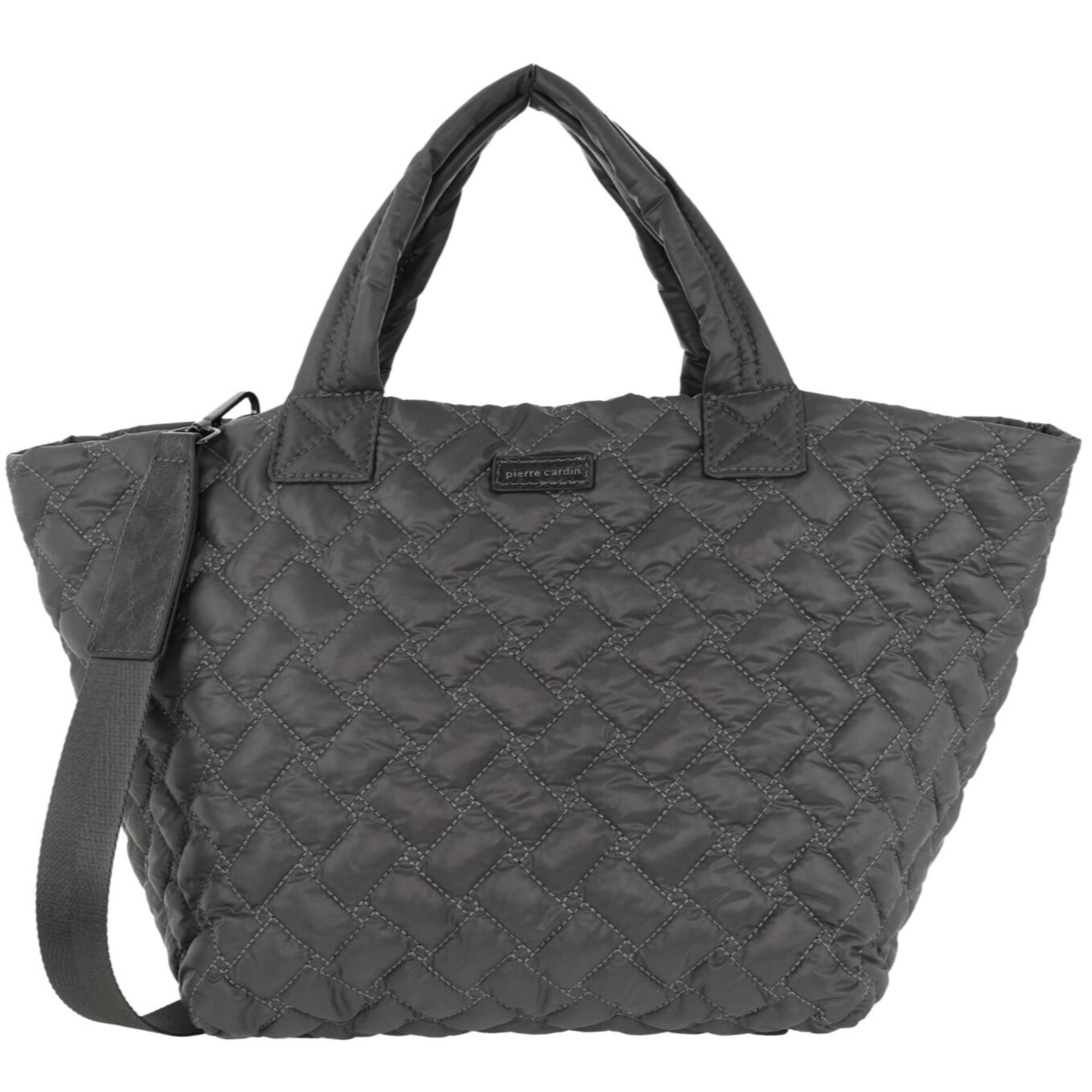 Pierre Cardin Ladies Nylon Small Quilted Tote Bag