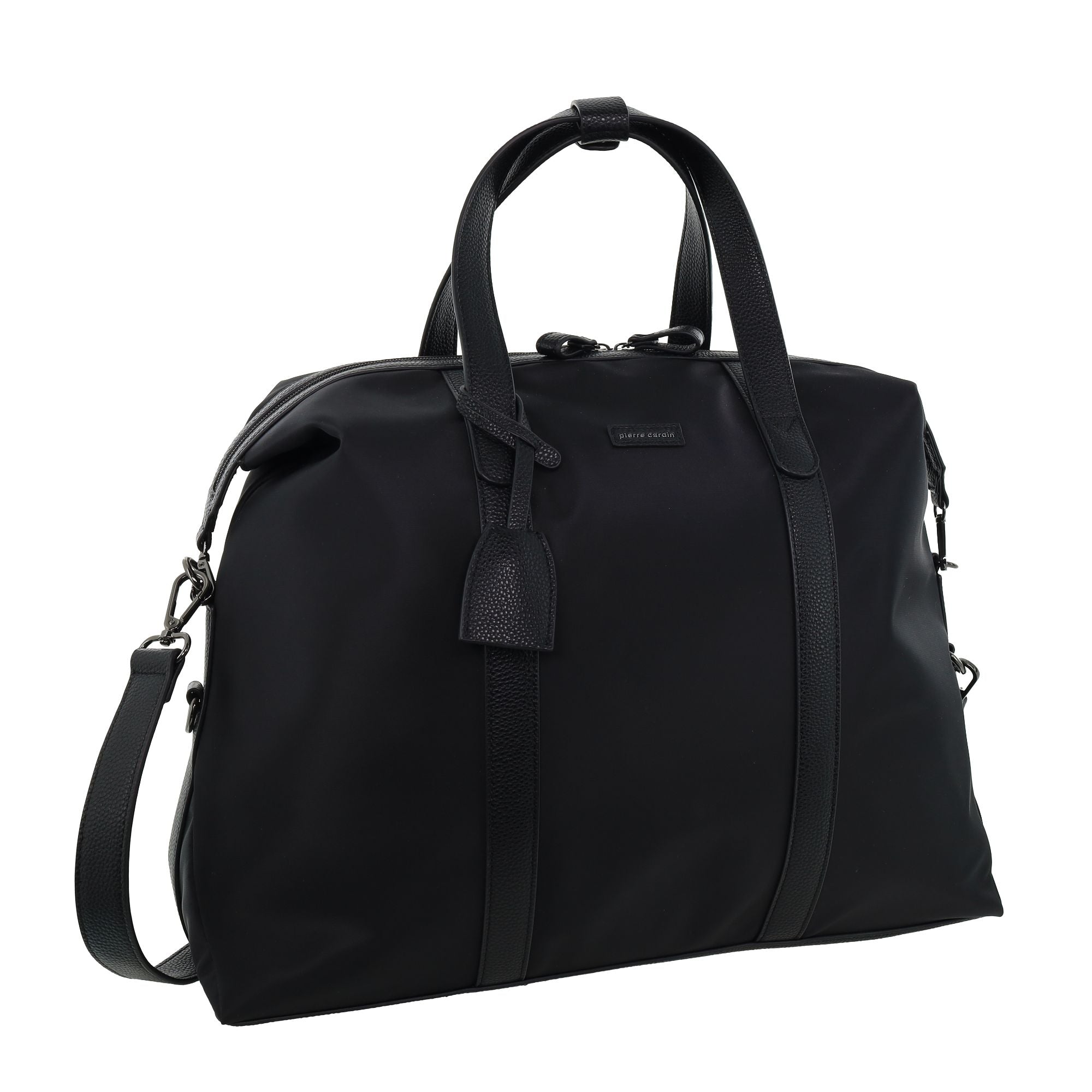 Pierre Cardin Unisex Nylon Travel Overnight Bag