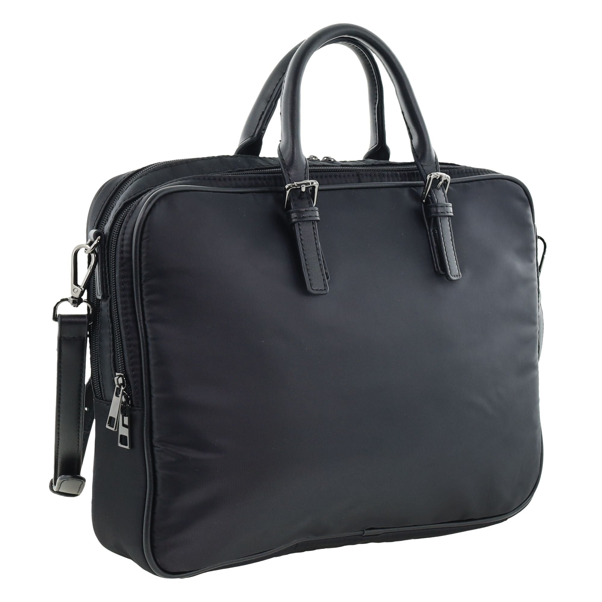 Pierre Cardin Men's Nylon Business Laptop Bag