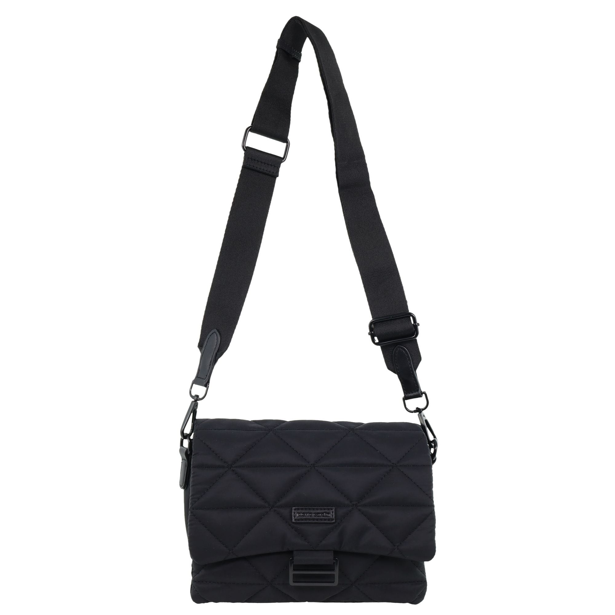 Pierre Cardin Ladies Nylon Textured Crossbody Bag