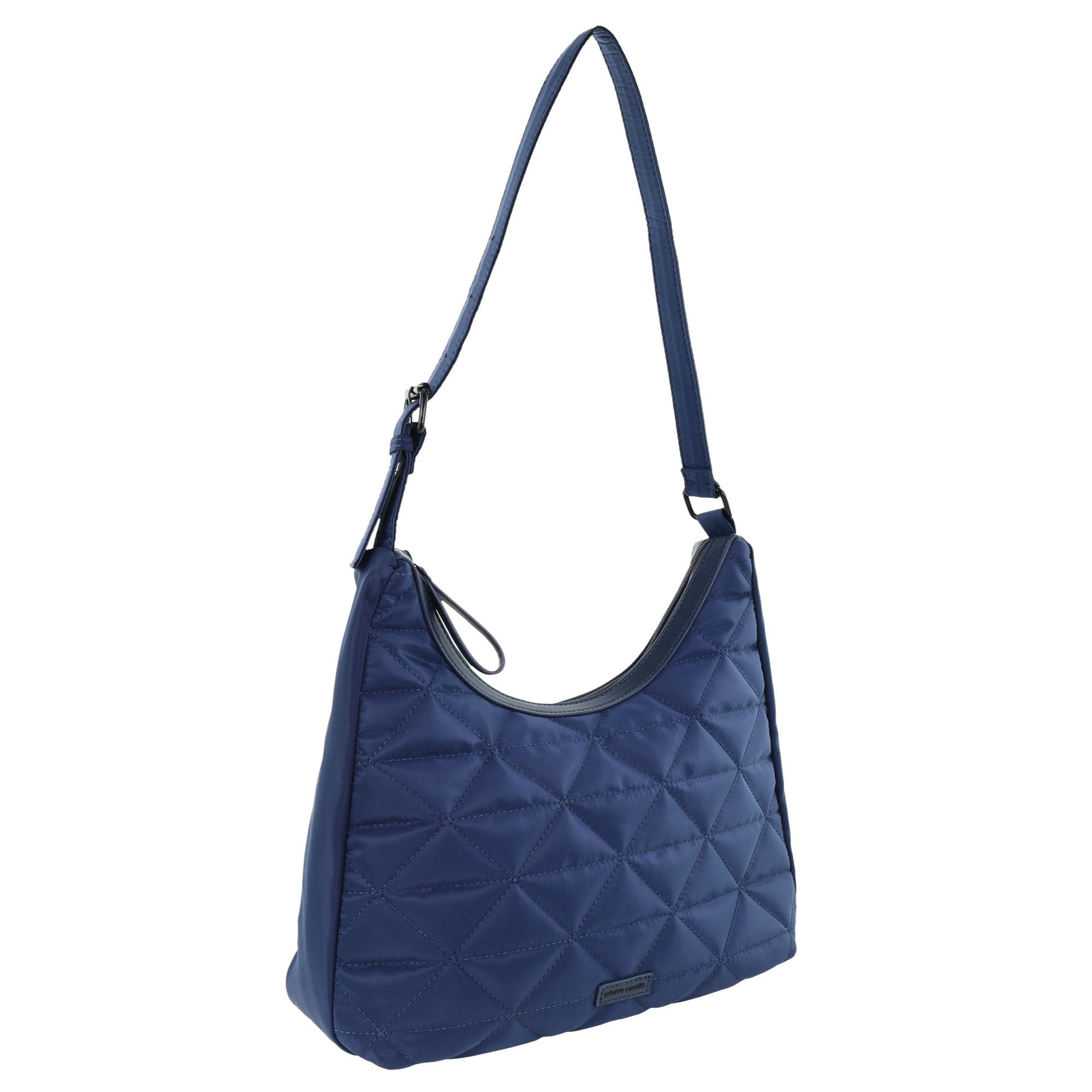 Pierre Cardin Ladies Nylon Quilted Hobo Bag