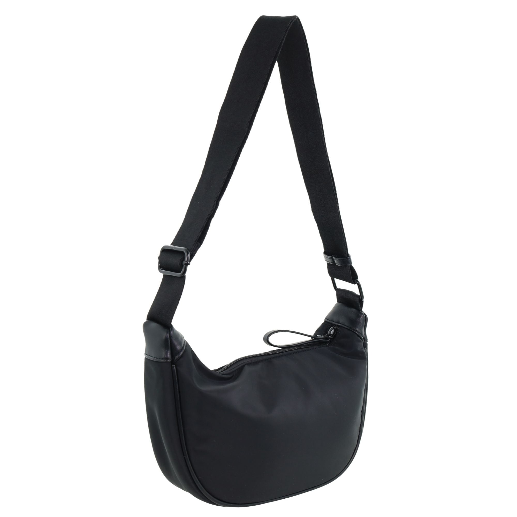 Pierre Cardin Ladies Nylon Crescent Cross-Body Bag