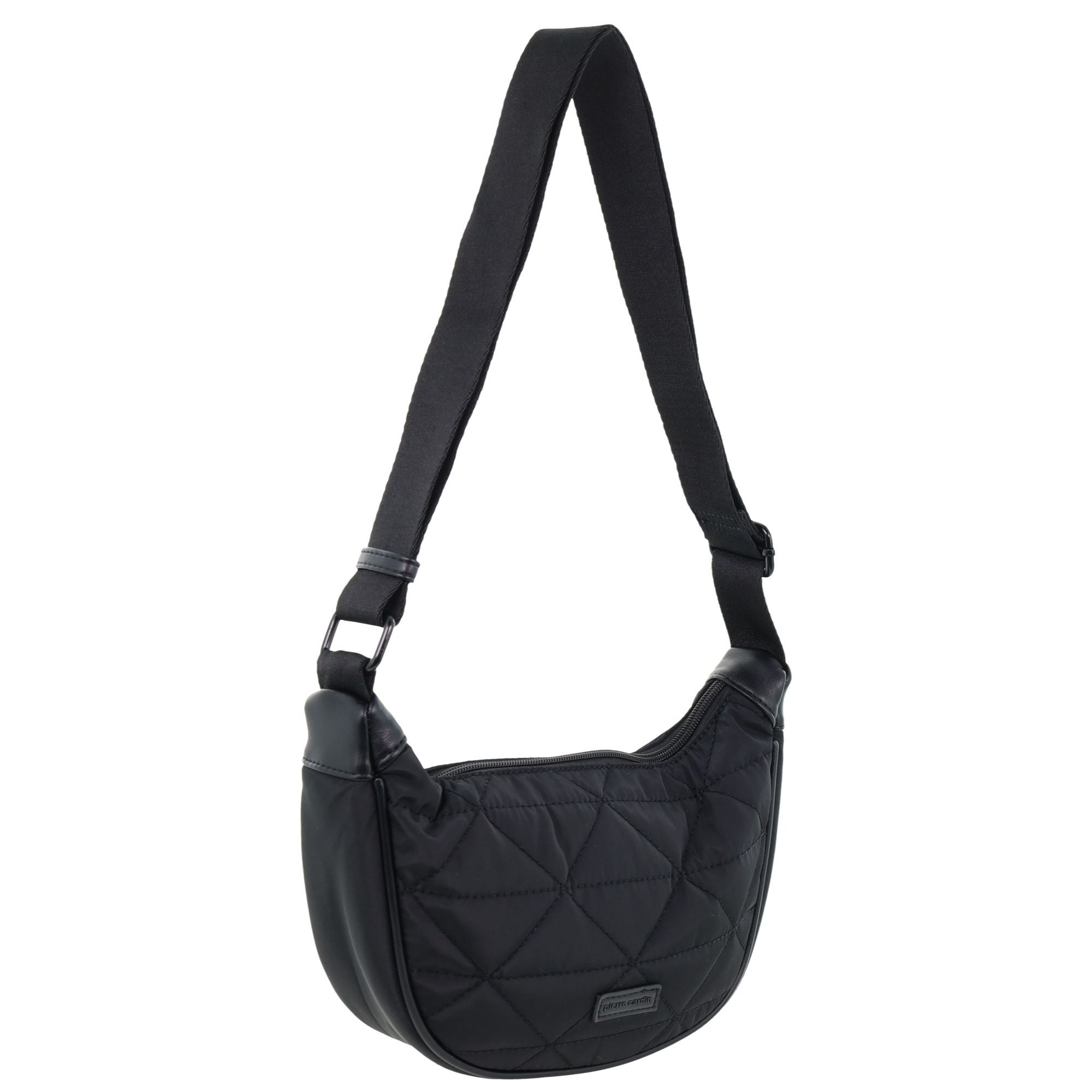 Pierre Cardin Ladies Nylon Crescent Cross-Body Bag