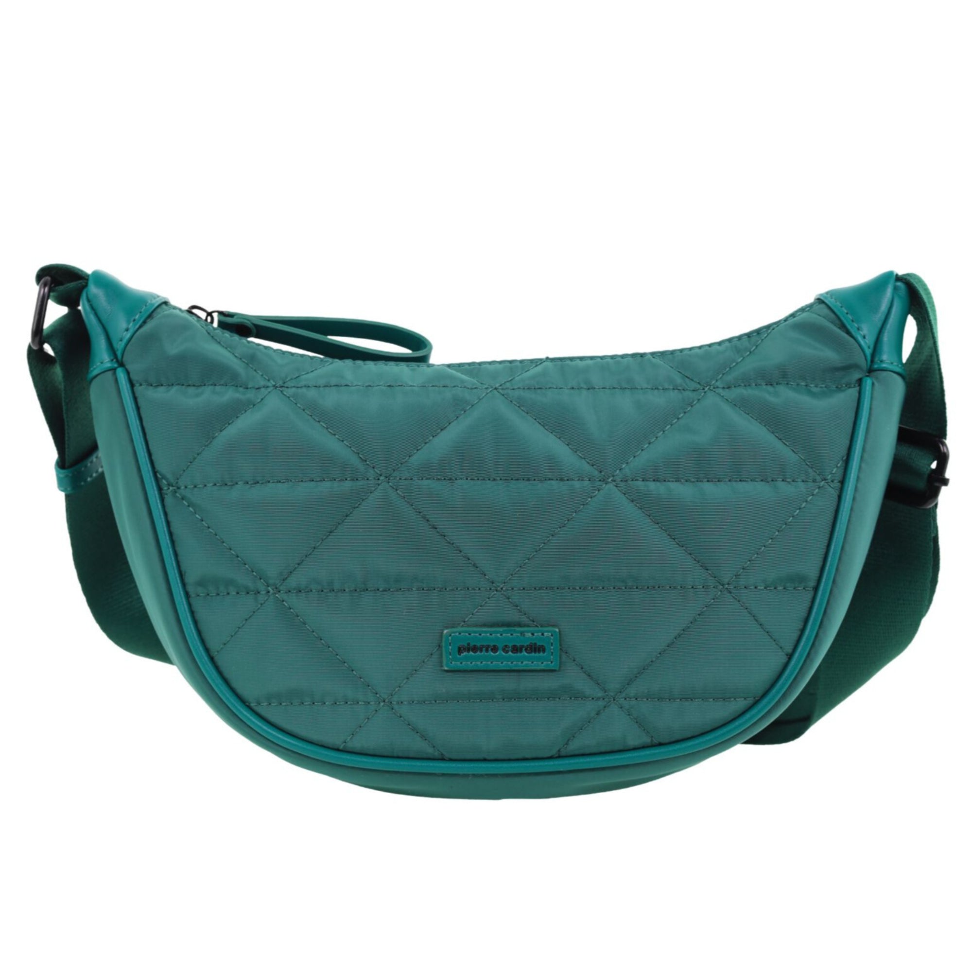 Pierre Cardin Ladies Nylon Crescent Cross-Body Bag