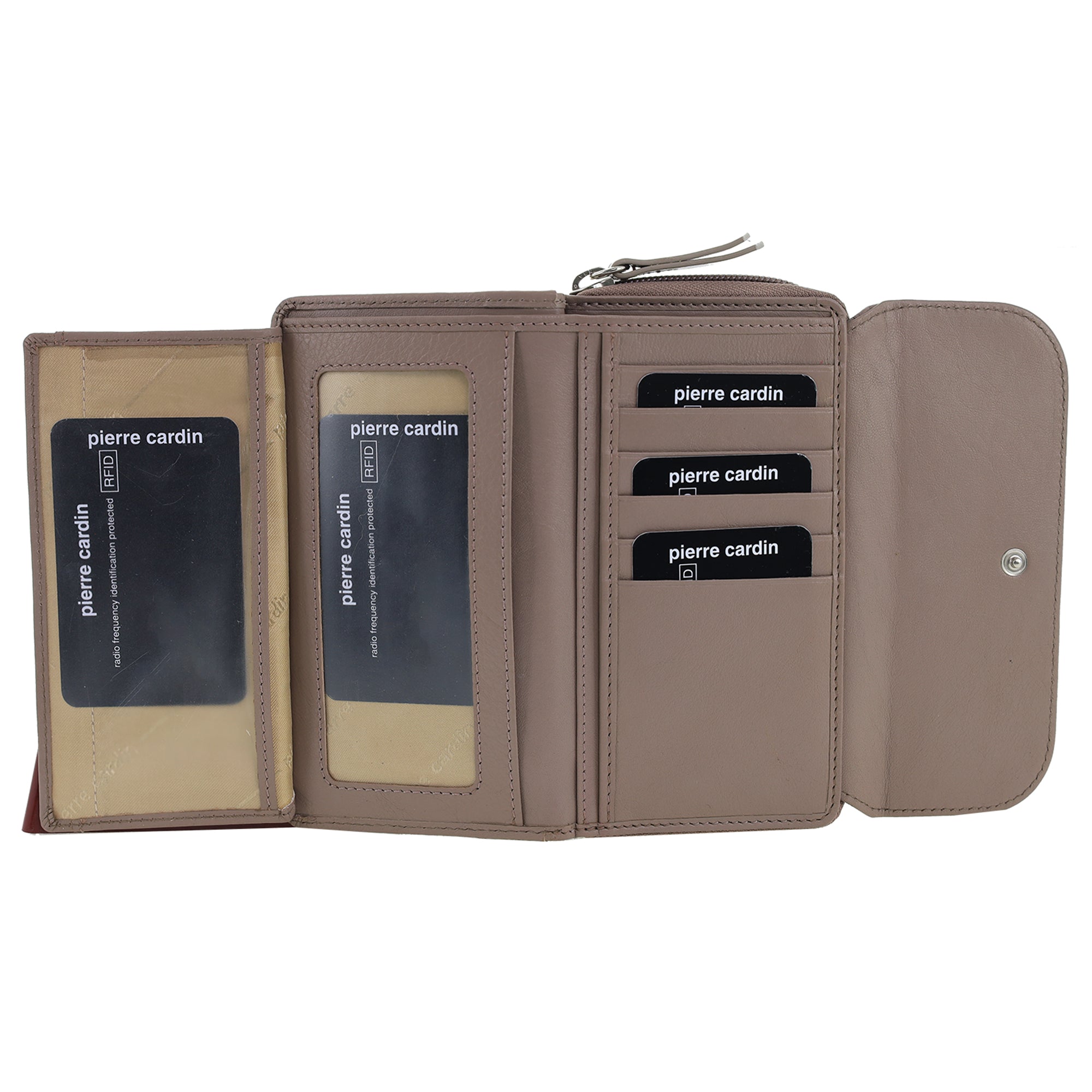 Pierre Cardin Ladies Bi-Fold Tab Wallet