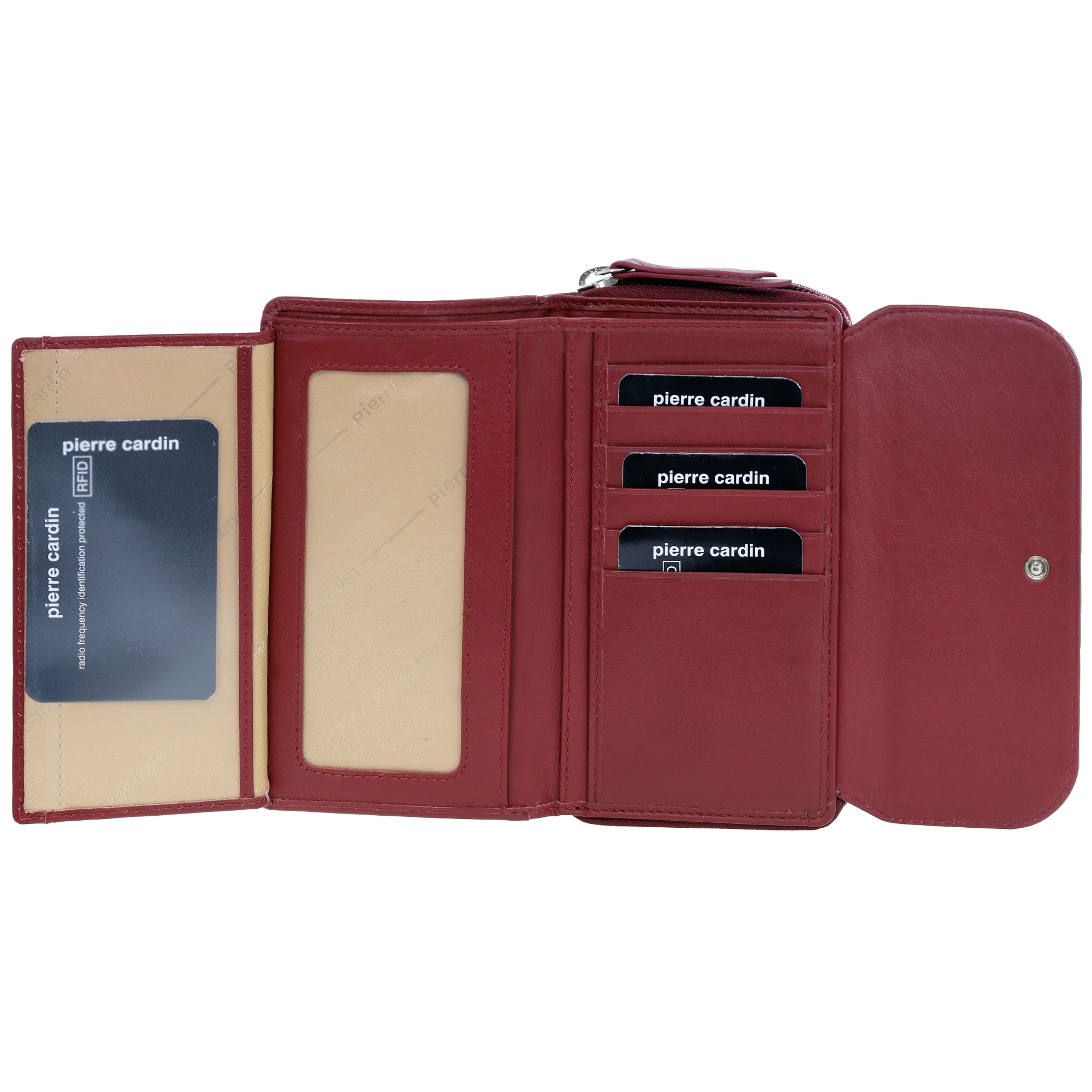 Pierre Cardin Ladies Bi-Fold Tab Wallet