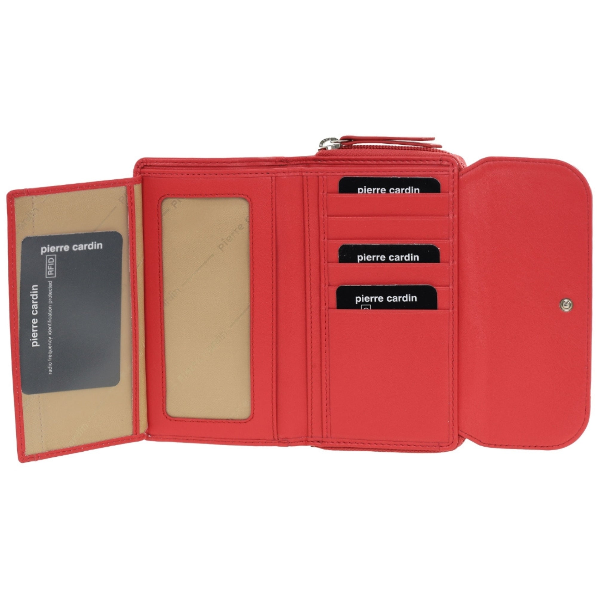 Pierre Cardin Ladies Bi-Fold Tab Wallet