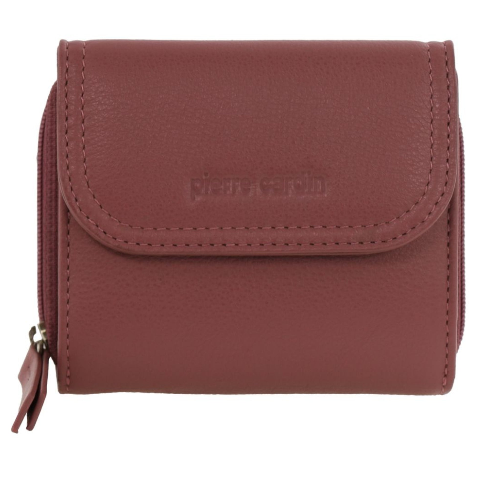 Pierre Cardin Ladies Leather Tri-Fold Tab Wallet