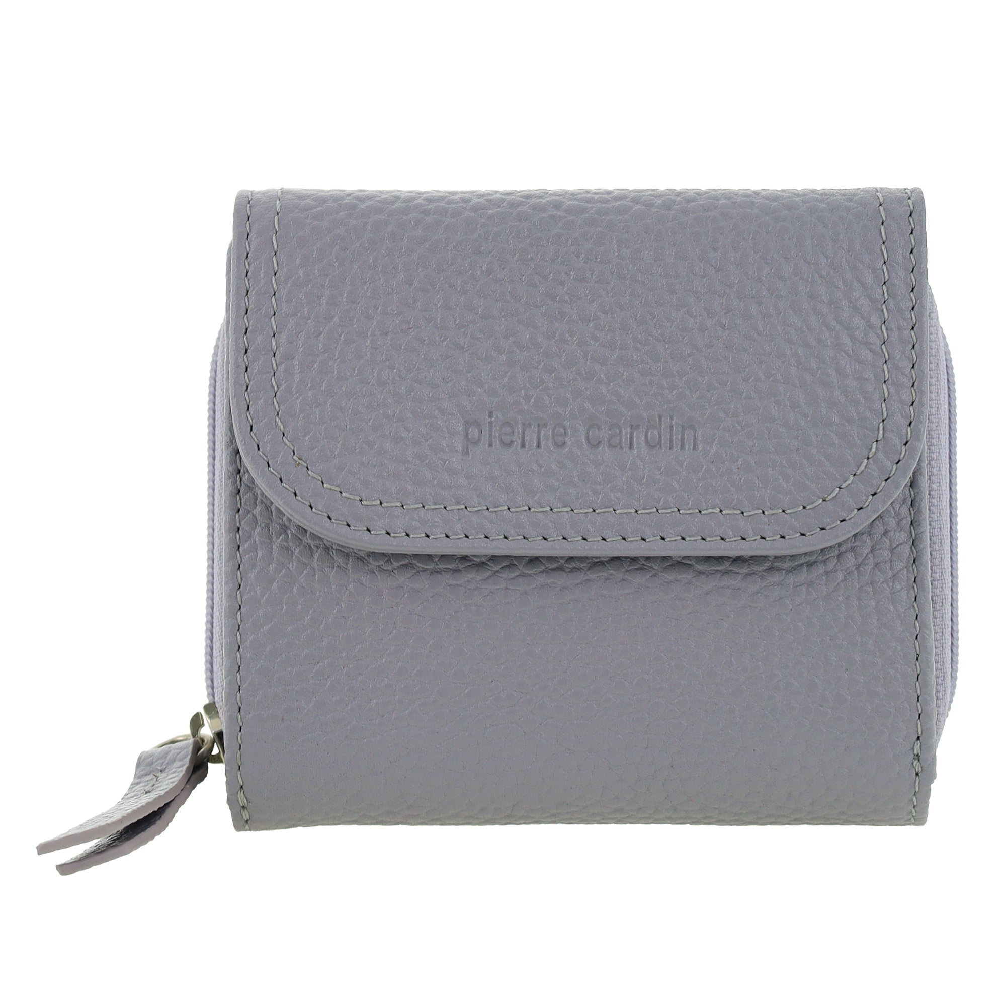 Pierre Cardin Ladies Leather Tri-Fold Tab Wallet