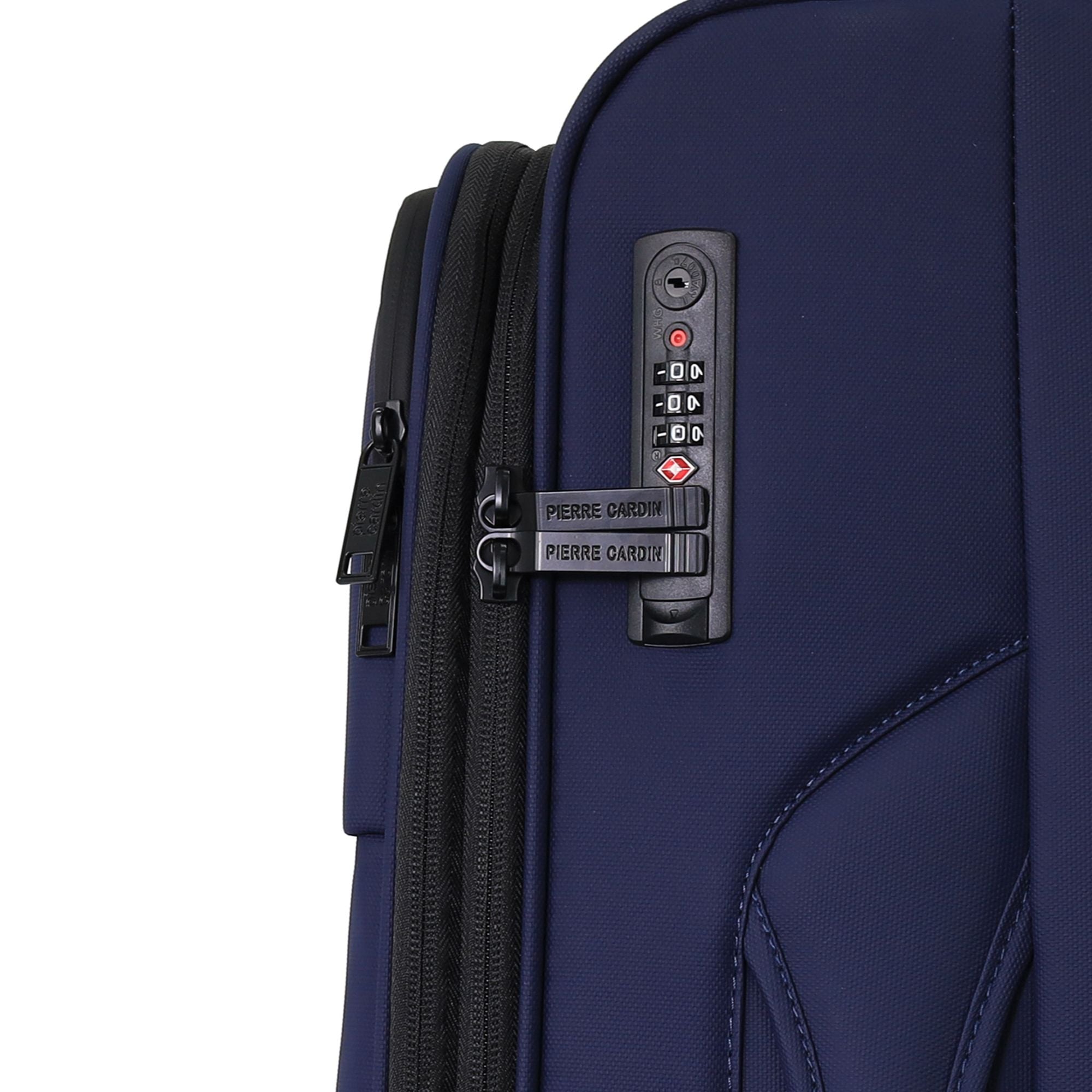 Pierre Cardin 79cm Soft Water-Repellent LARGE Suitcase Spinner