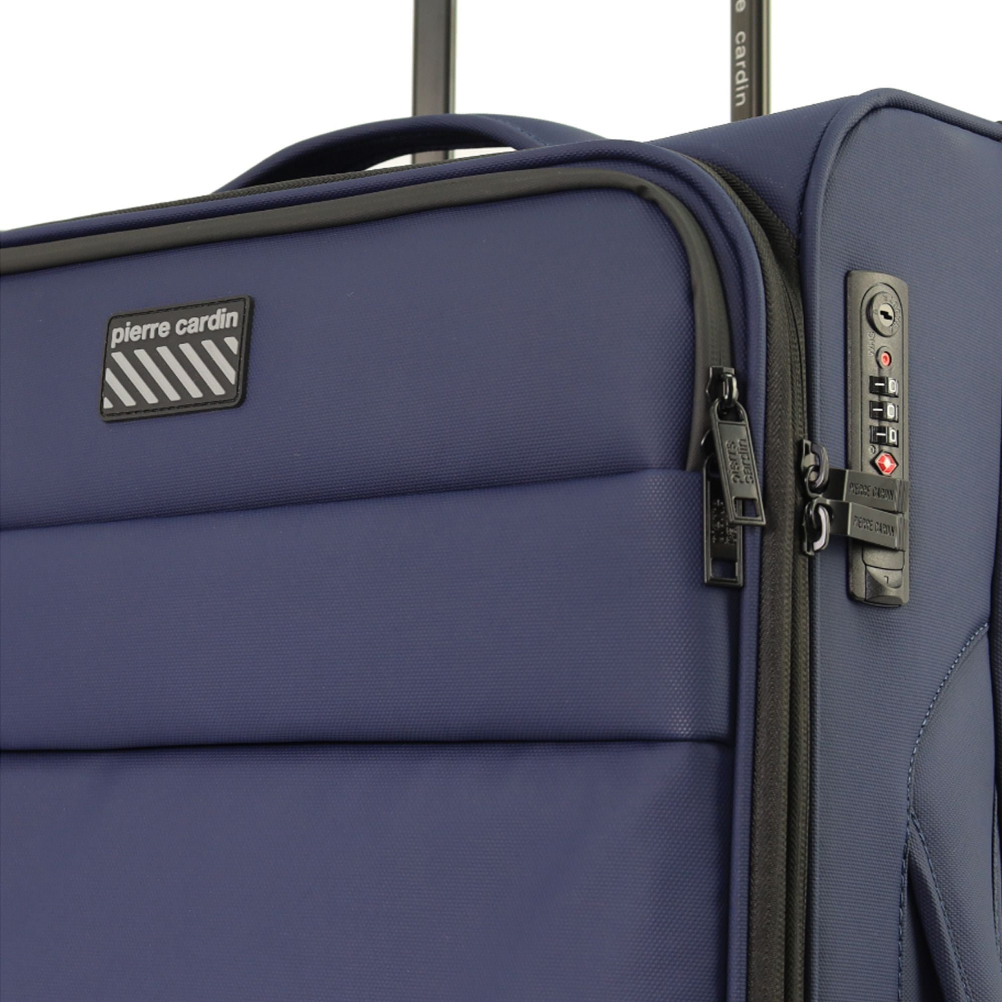 Pierre Cardin 79cm Soft Water-Repellent LARGE Suitcase Spinner