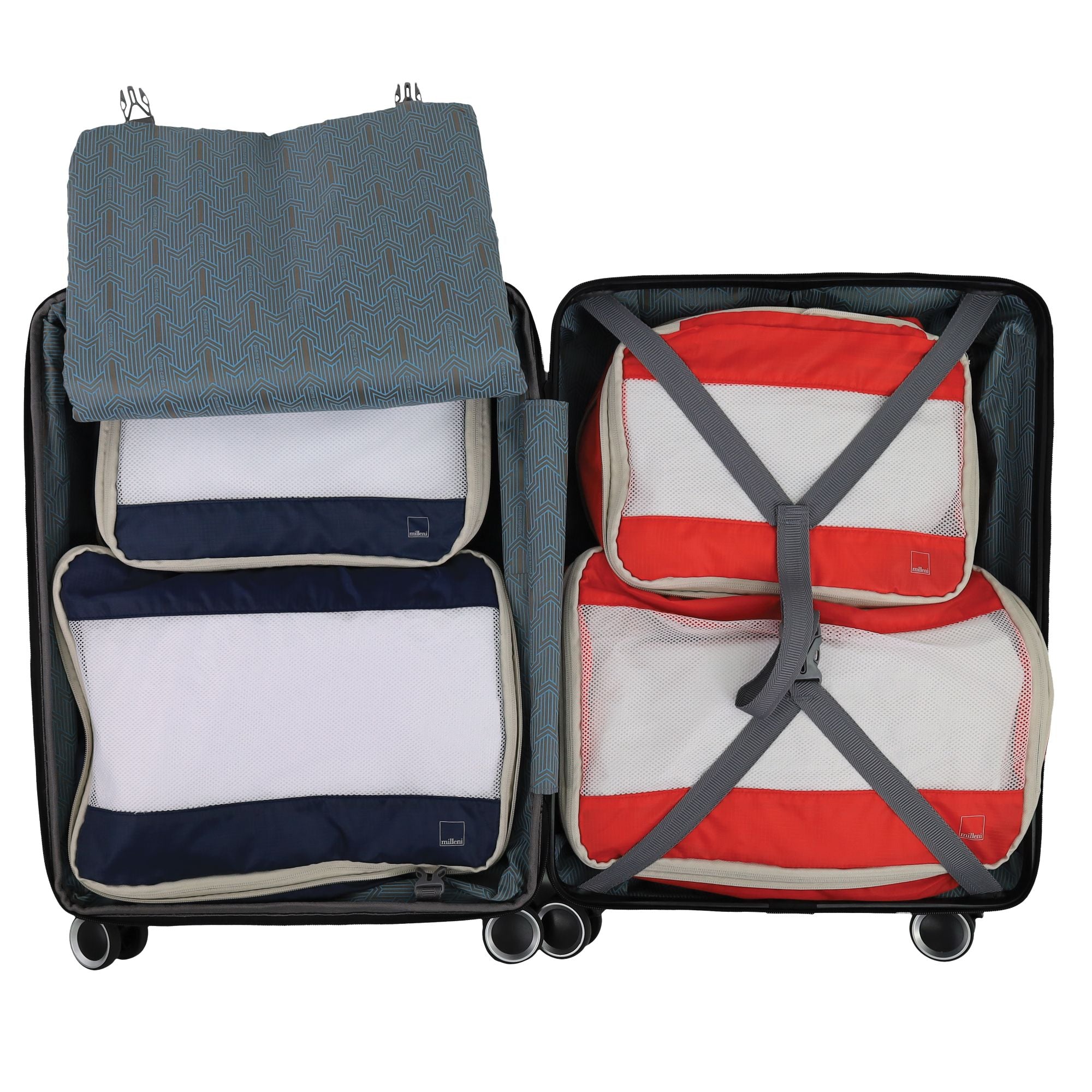 Pierre Cardin 3-Piece Set Travel Hard Shell Suitcase
