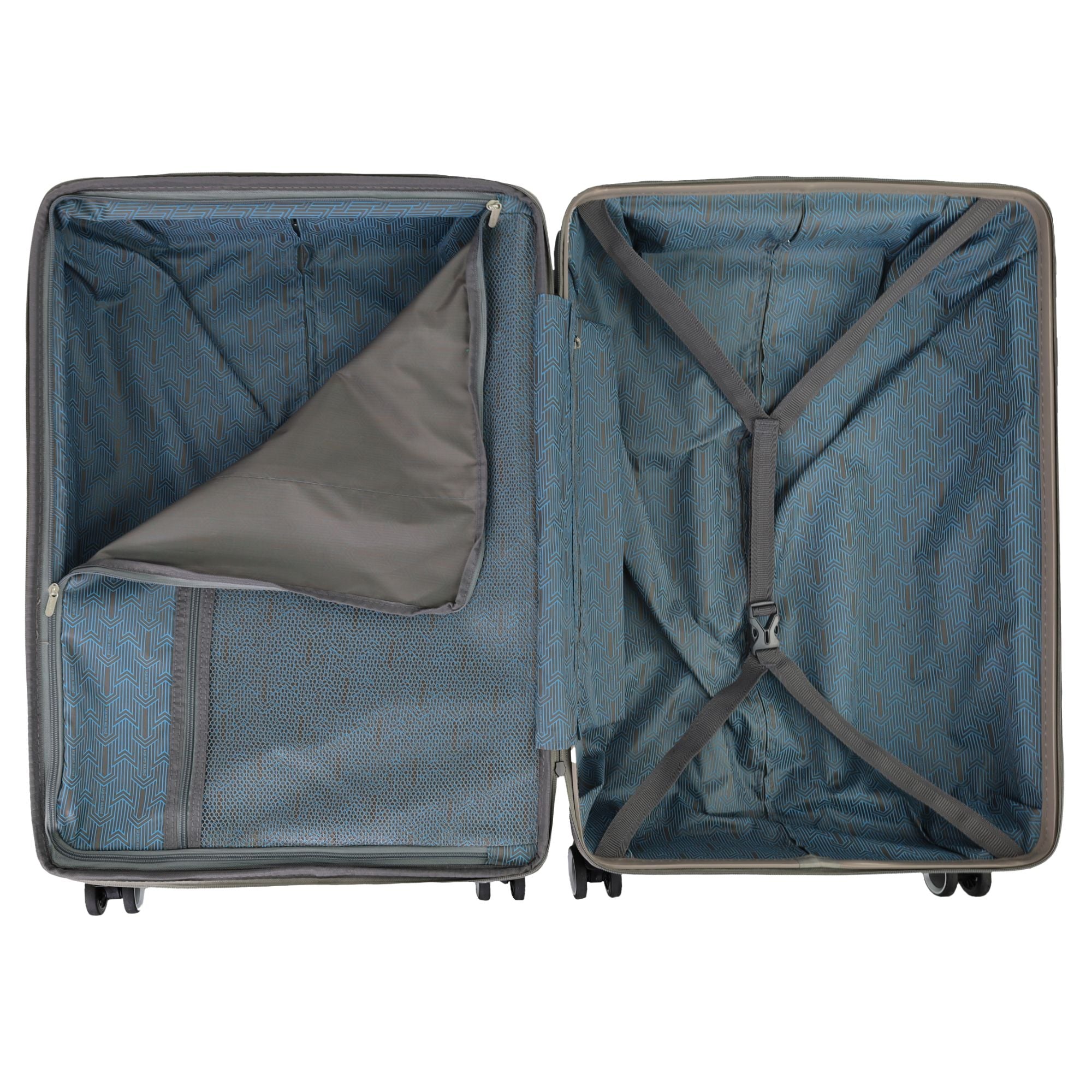 Pierre Cardin 3-Piece Set Travel Hard Shell Suitcase