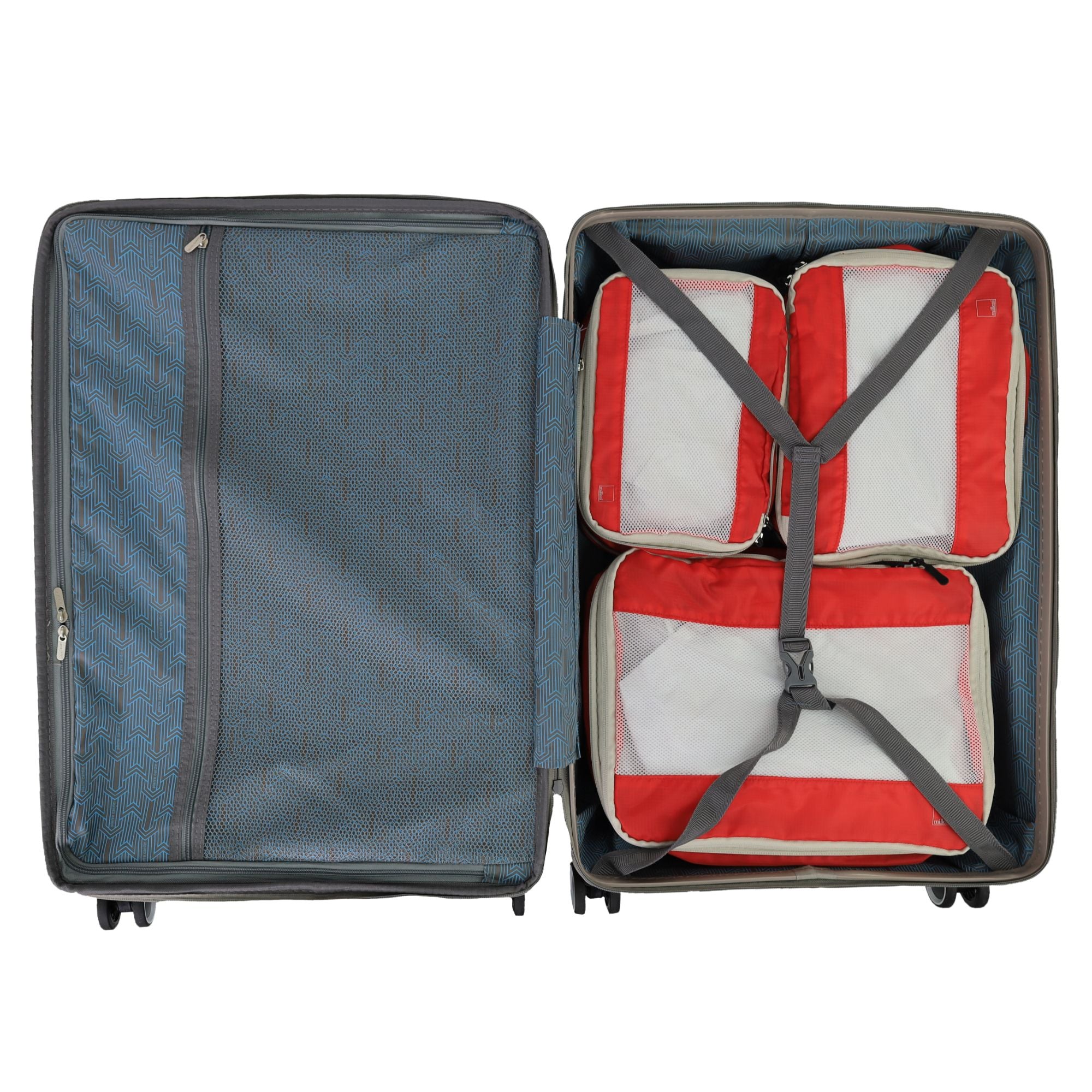 Pierre Cardin 3-Piece Set Travel Hard Shell Suitcase